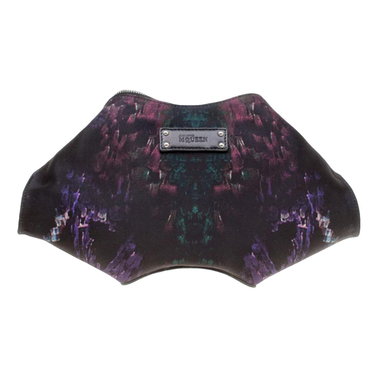 Manta silk clutch bag