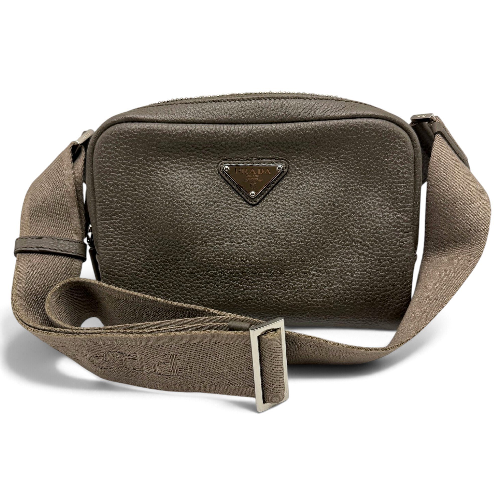 Leather crossbody bag
