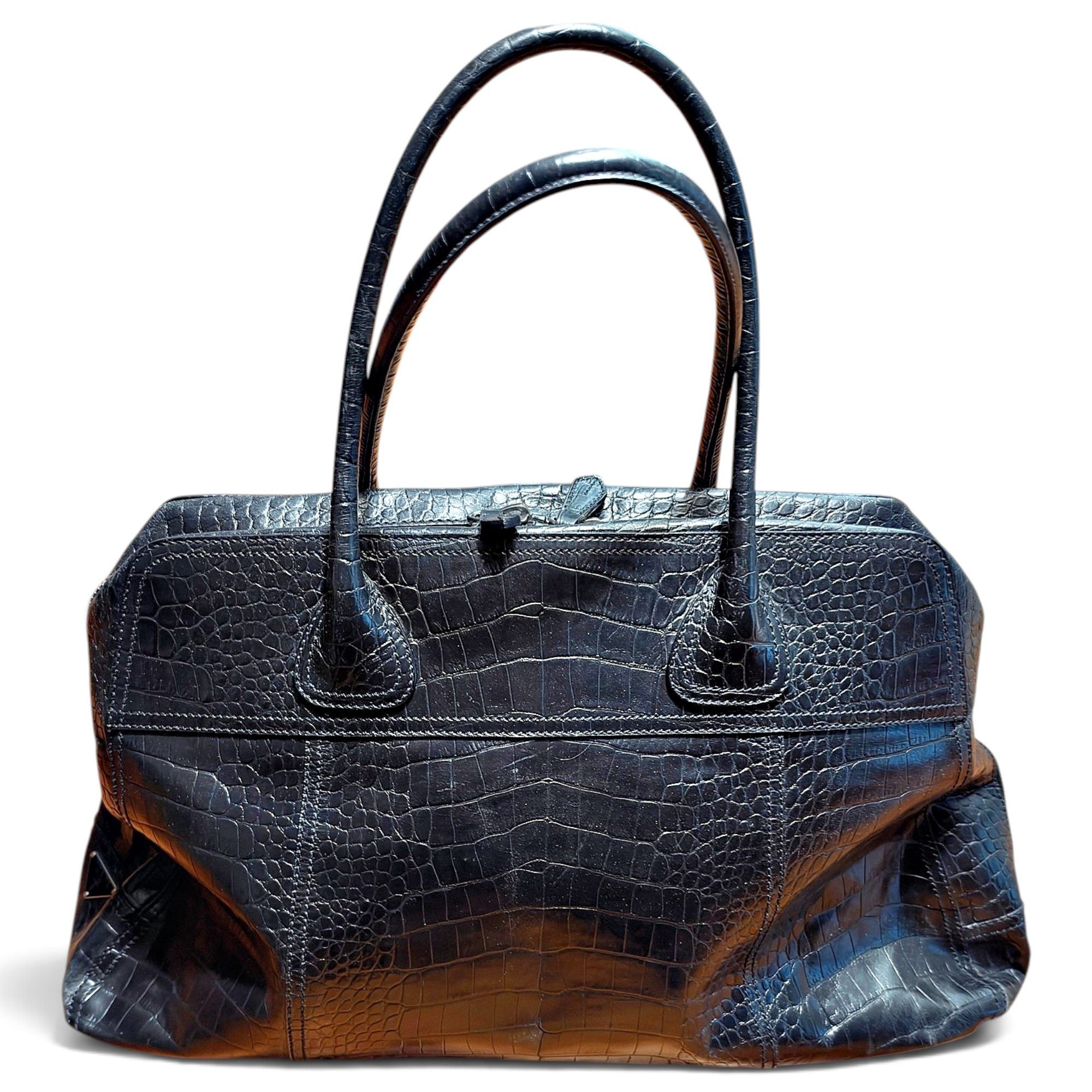 Leather handbag
