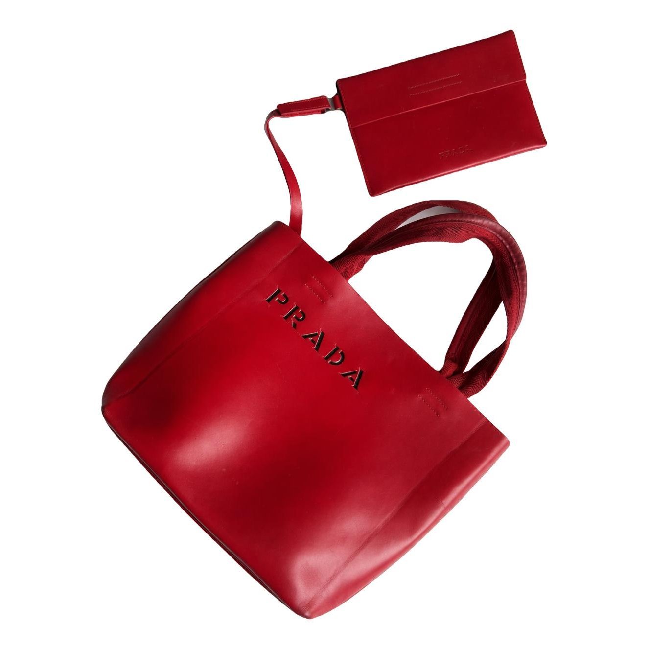 Leather tote