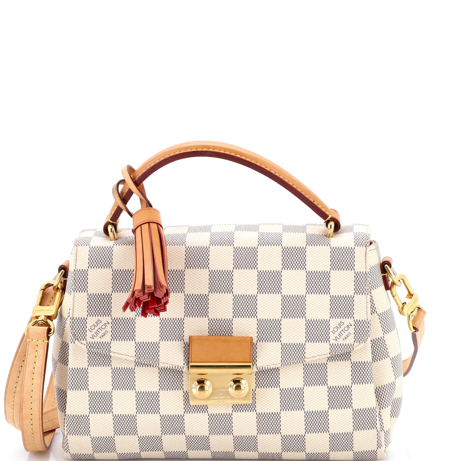 Louis Vuitton Croisette Handbag Damier