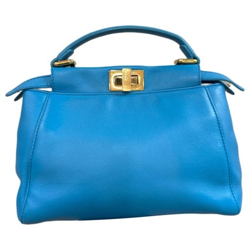 Peekaboo leather handbag