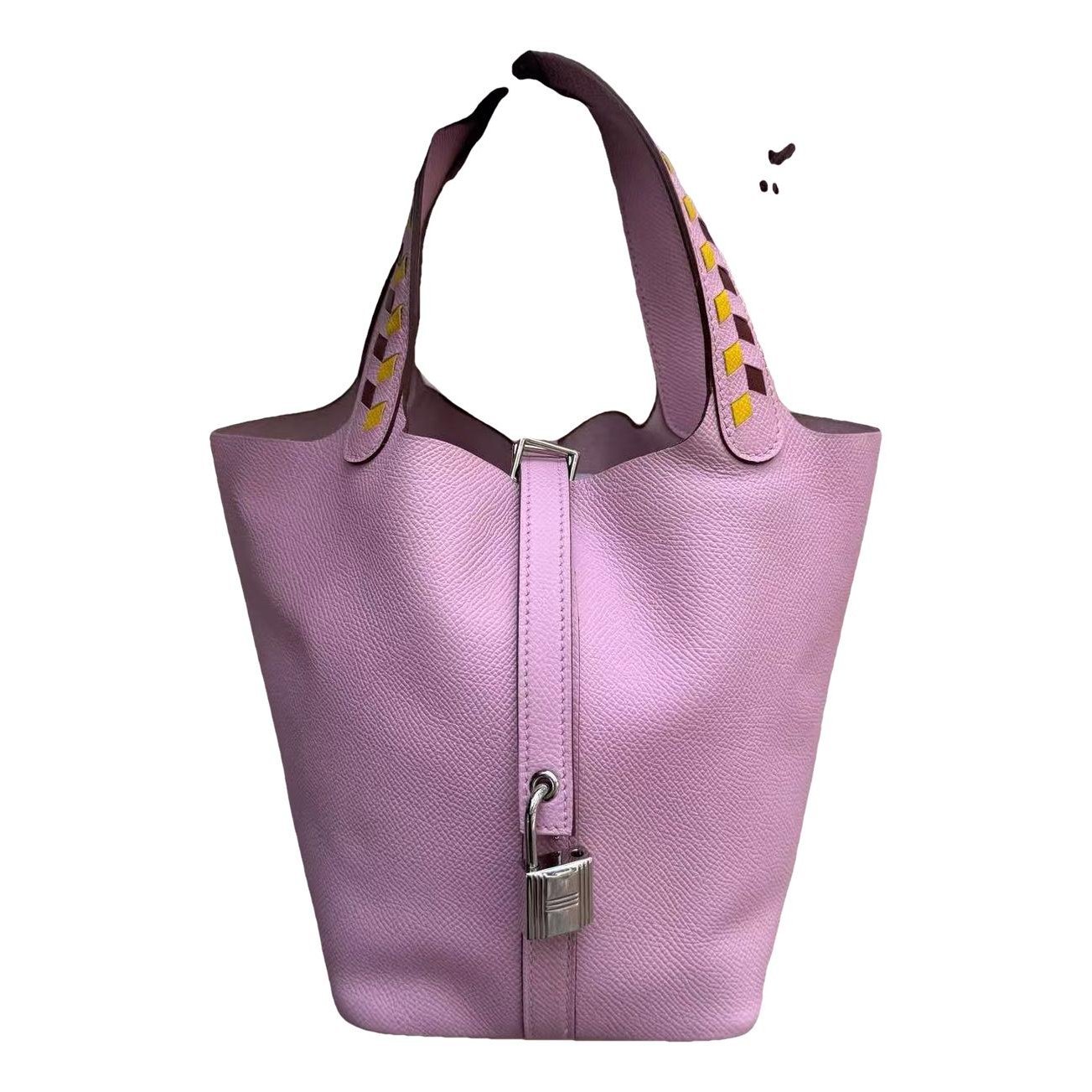 Picotin leather handbag