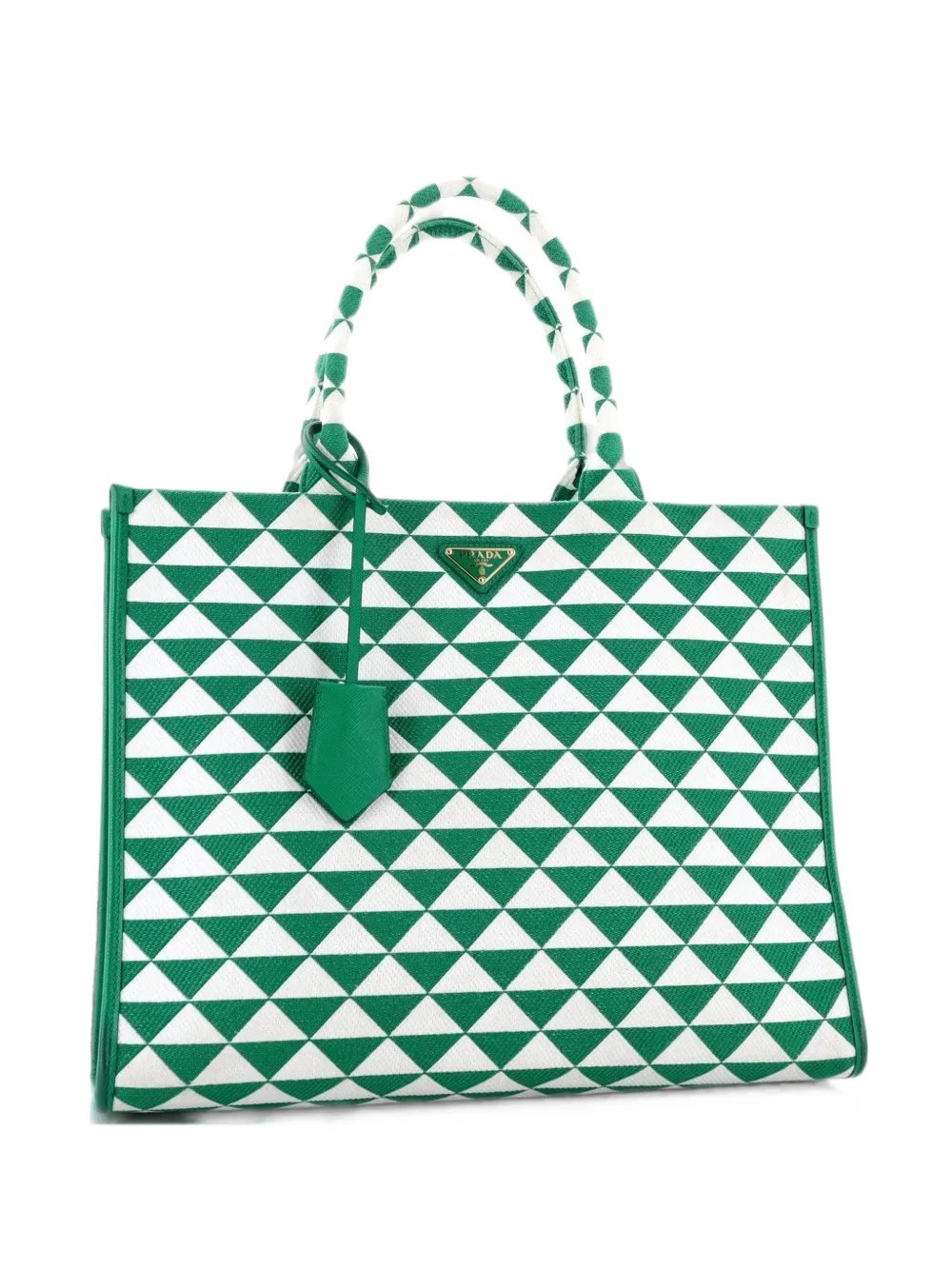 Symbole Shopper Jacquard Large tote bag