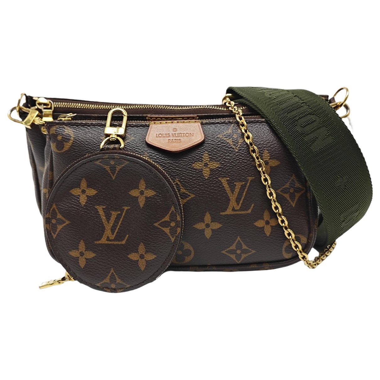 Maxi Multi Pochette Accessoires leather crossbody bag