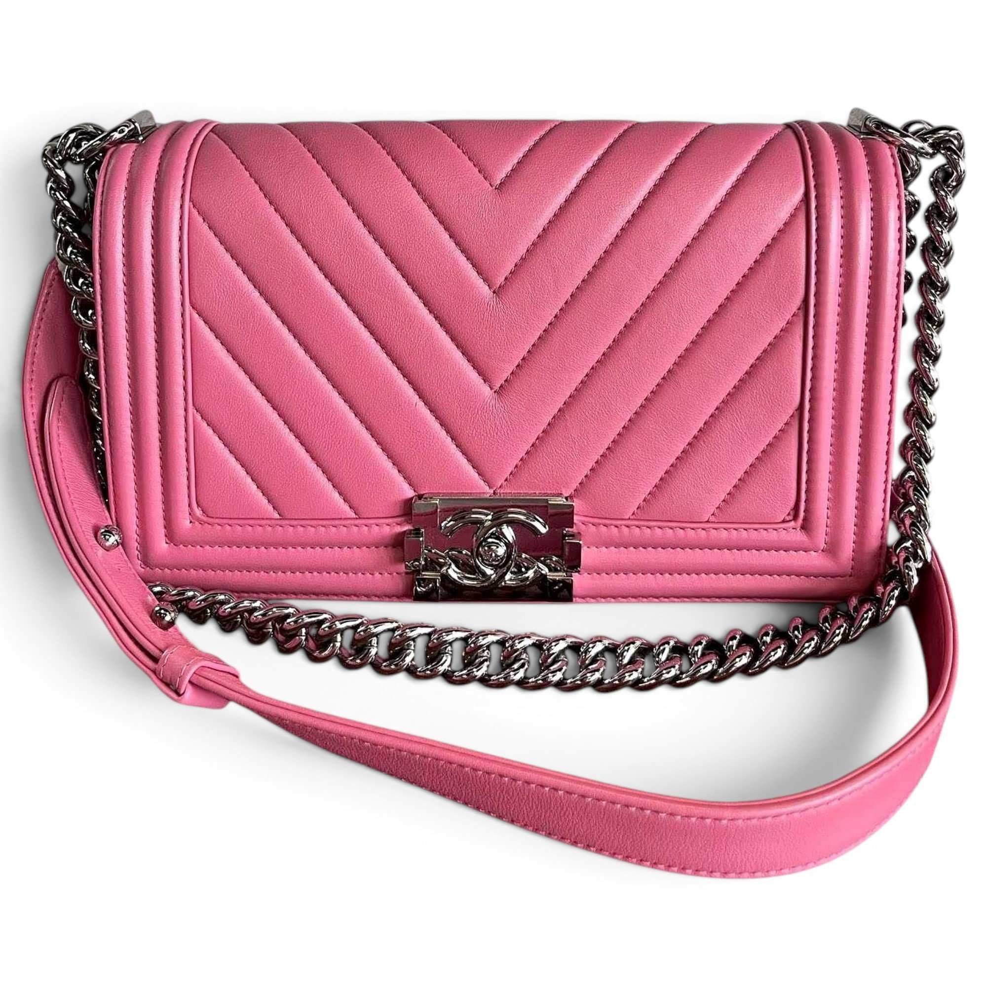 Boy leather crossbody bag