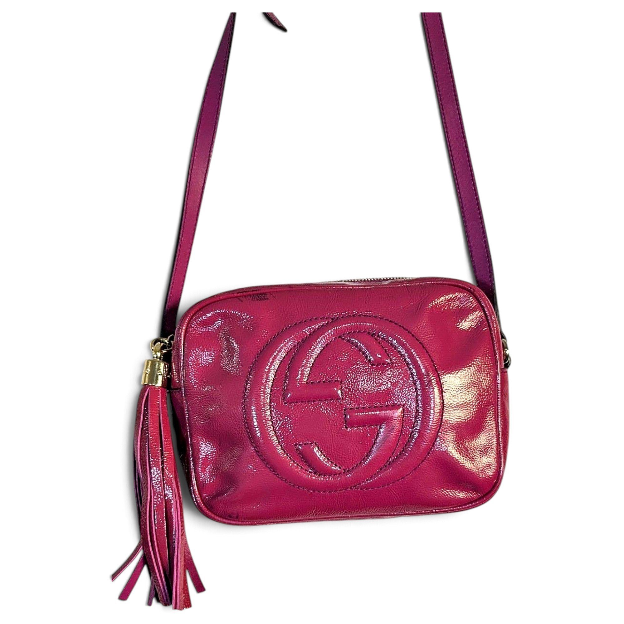 Soho patent leather crossbody bag