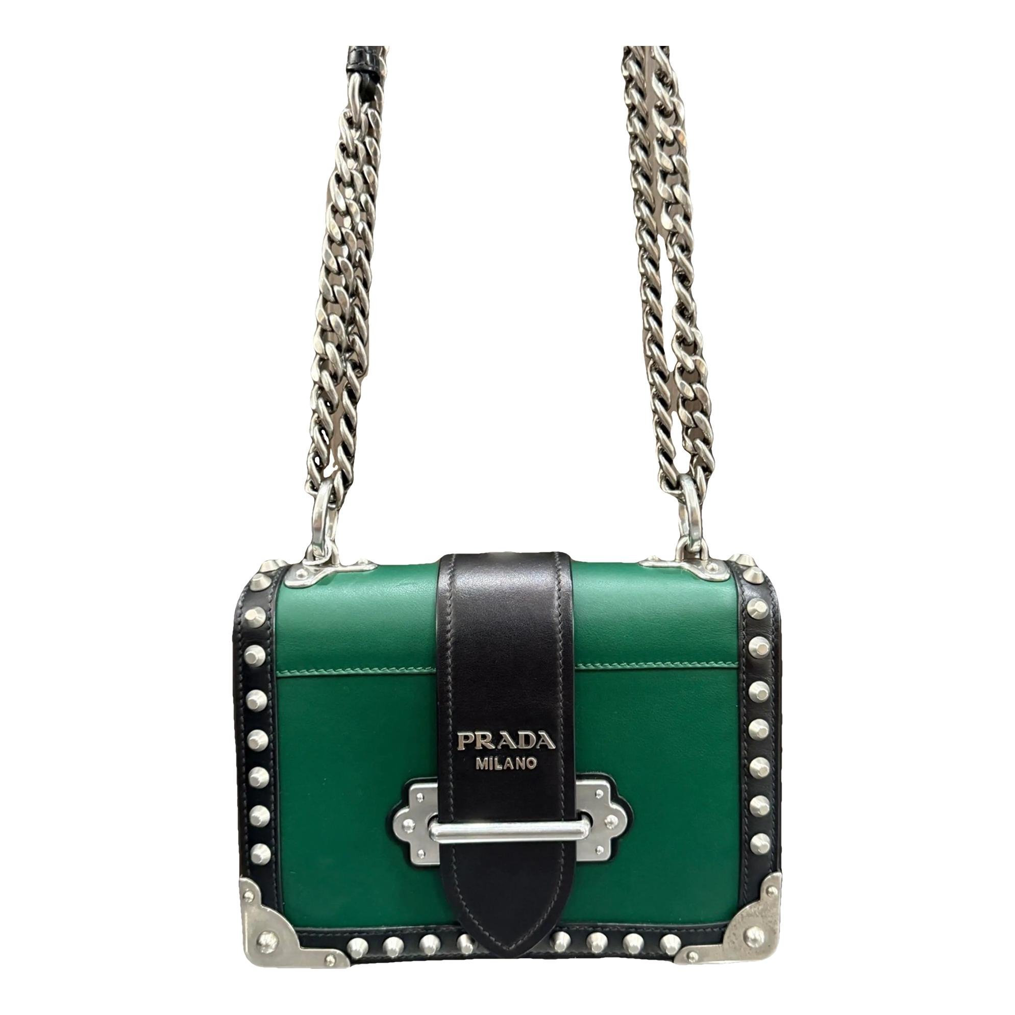 Cahier leather crossbody bag
