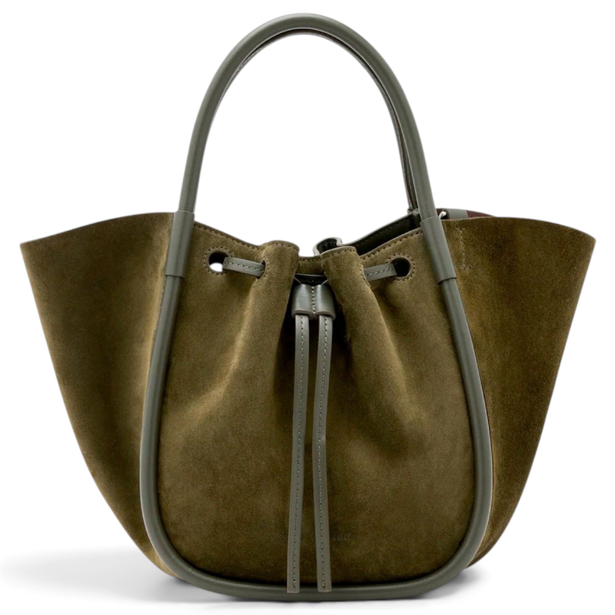 Ruched handbag