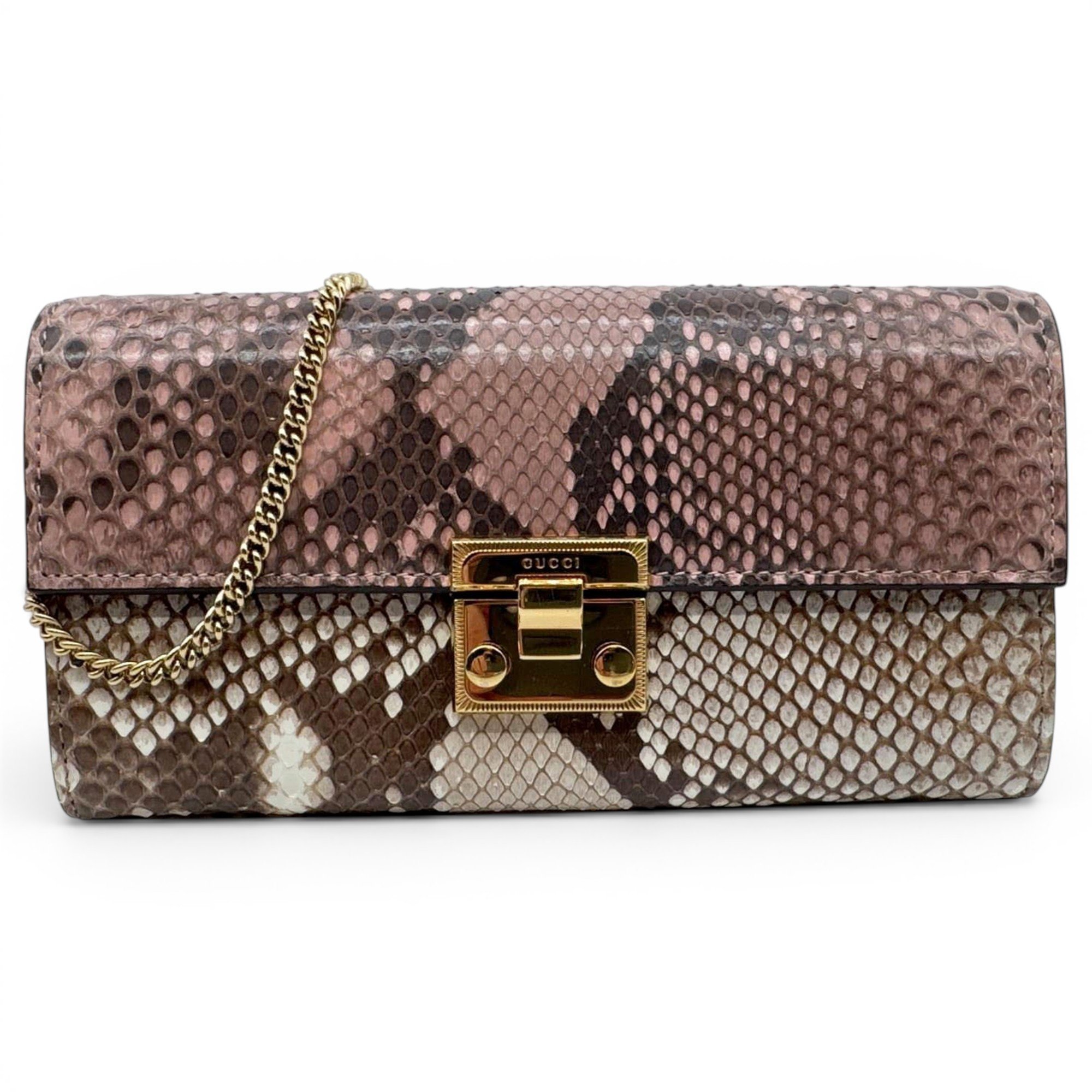 Python clutch bag