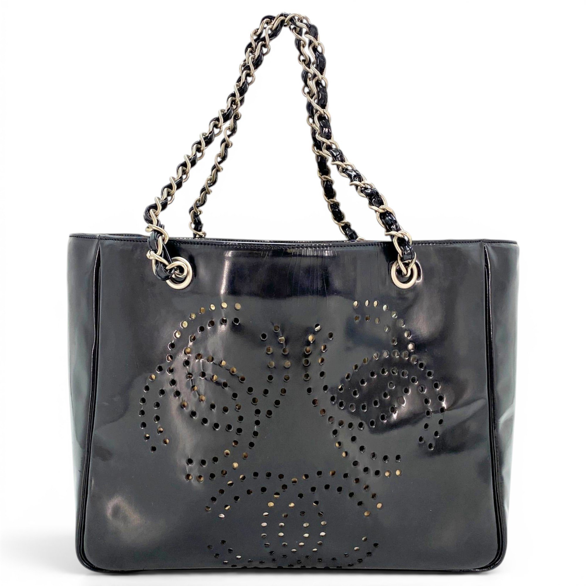 Leather tote