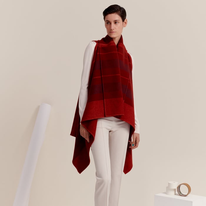 Warm Colors Reversible Vest