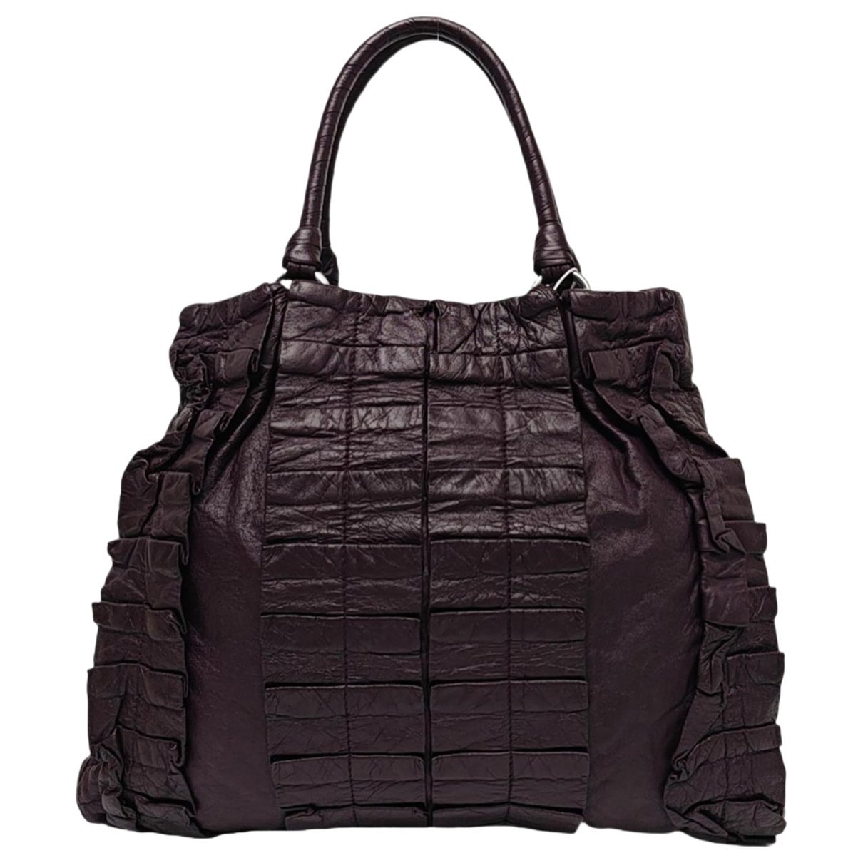 Leather handbag