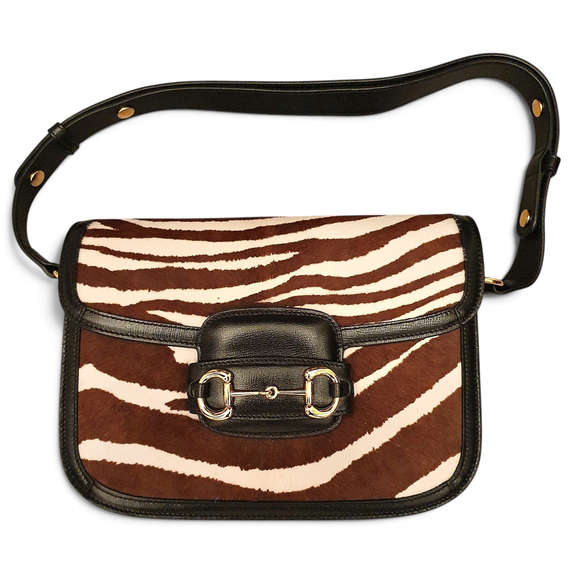 Horsebit 1955 pony-style calfskin handbag