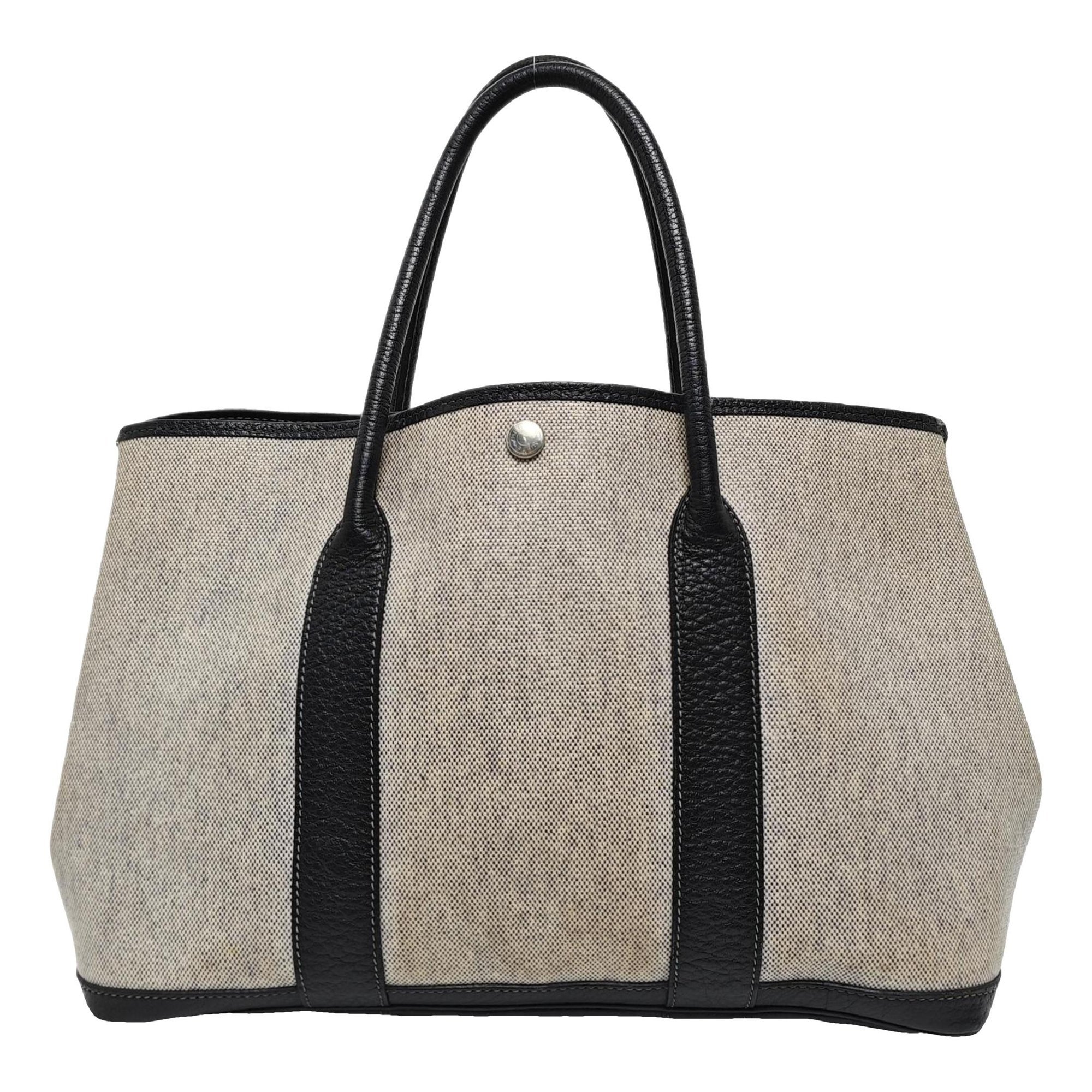 Garden Party leather handbag