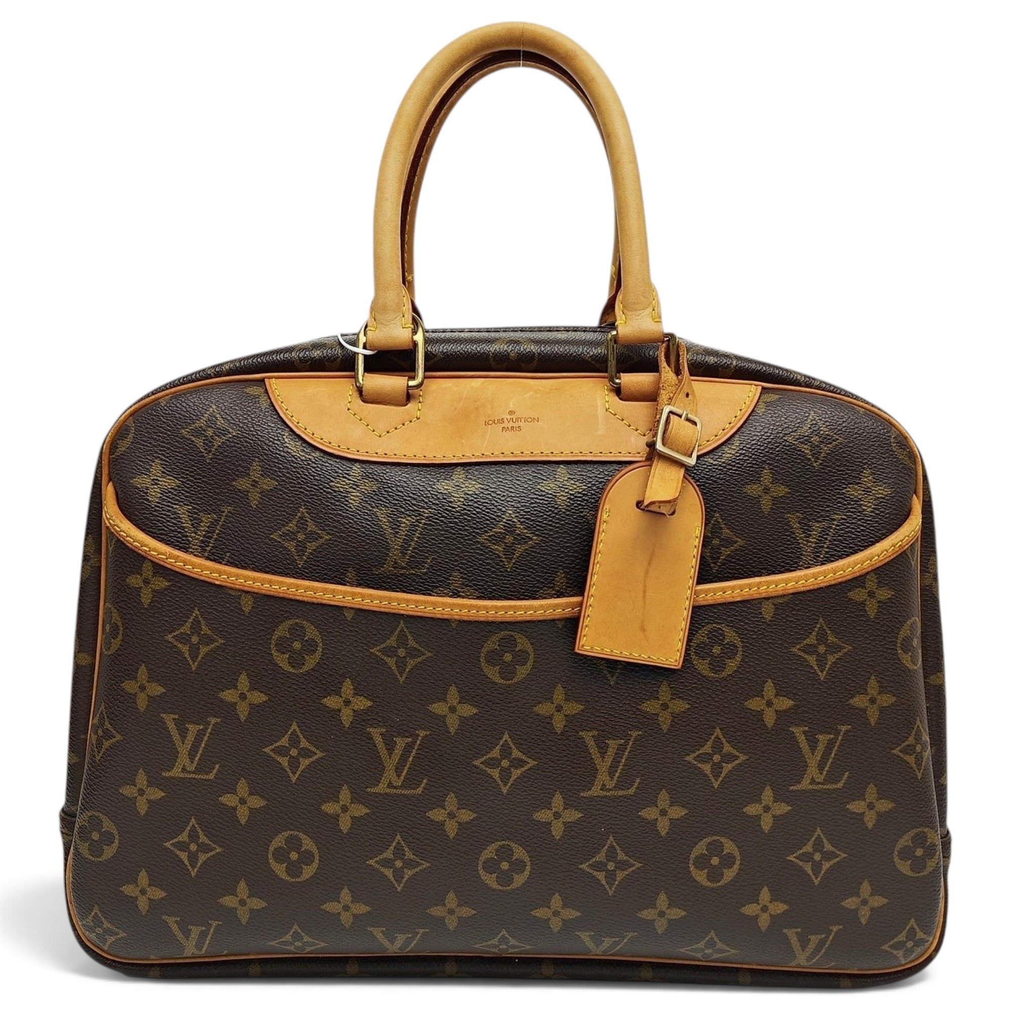 Deauville leather handbag