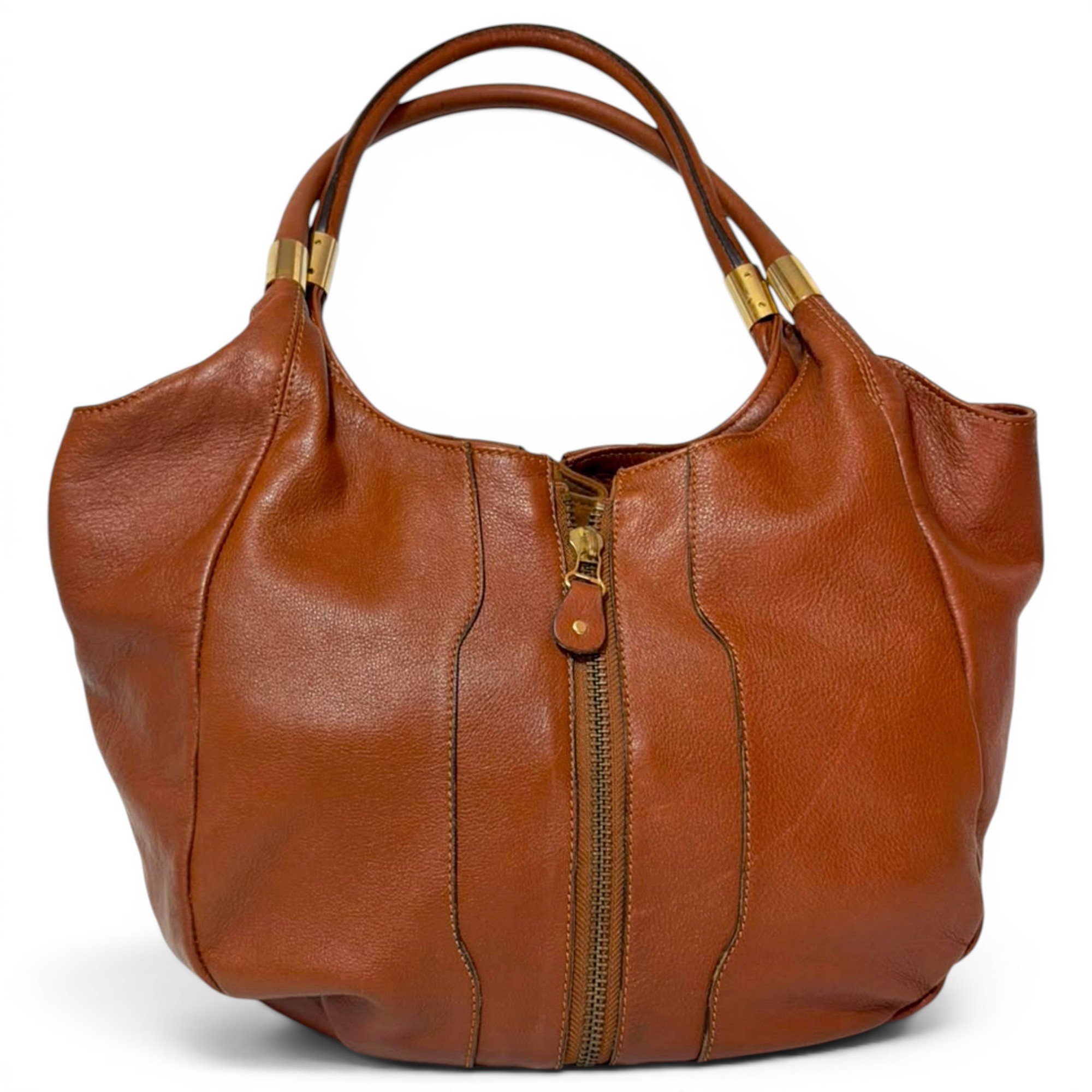 Leather handbag