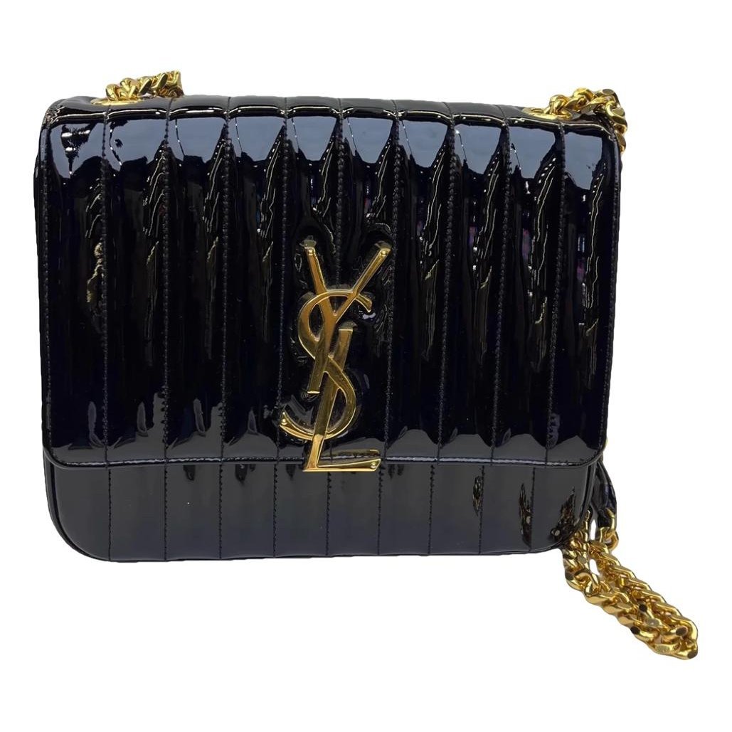Vicky patent leather crossbody bag