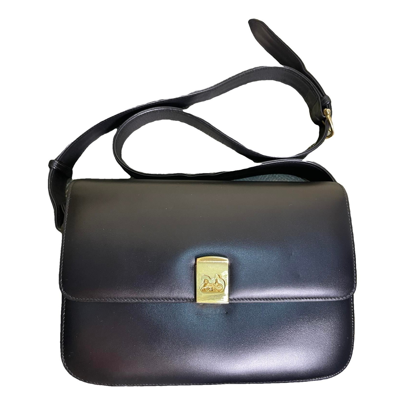 Classic leather crossbody bag