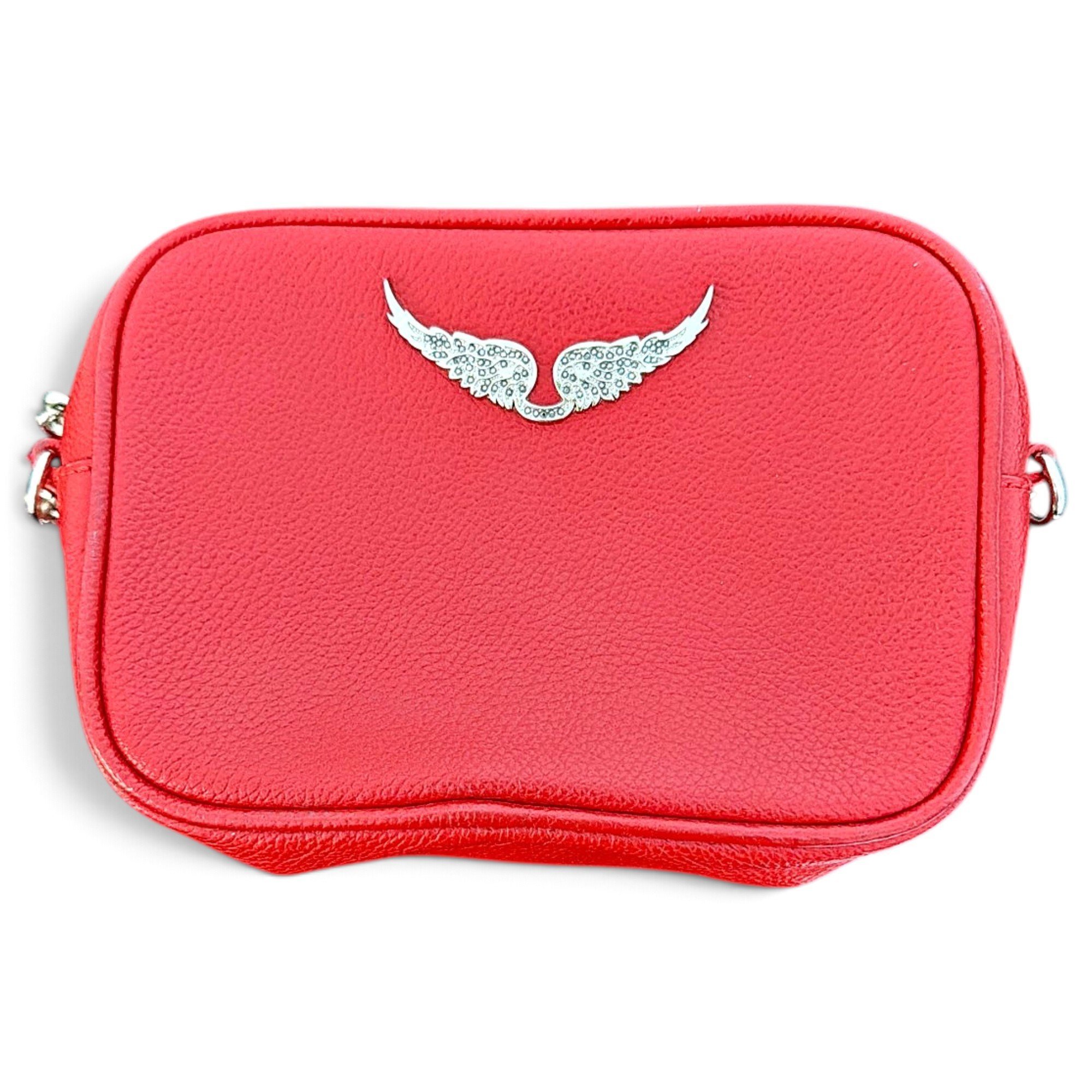 Leather crossbody bag