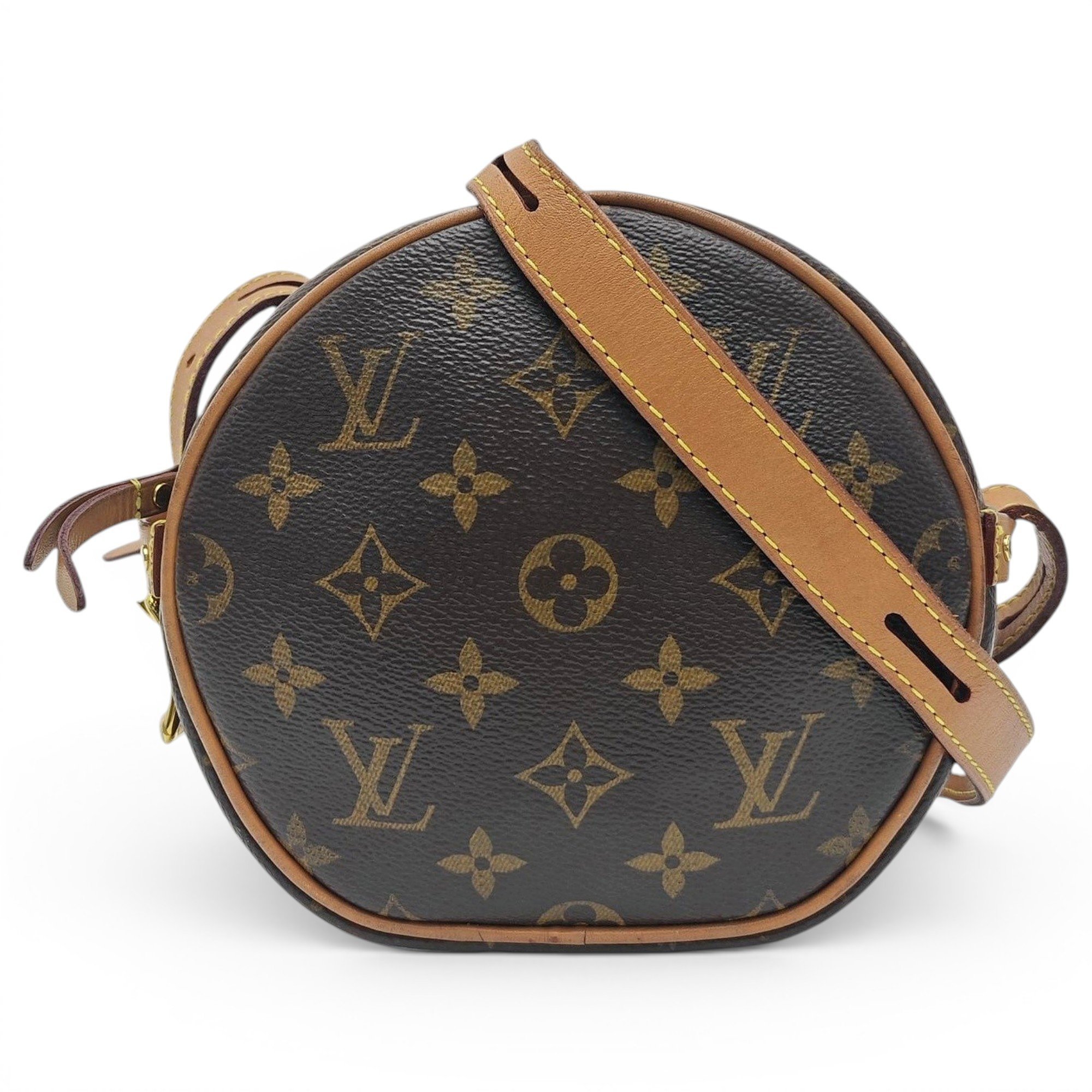 Micro boite chapeau leather handbag