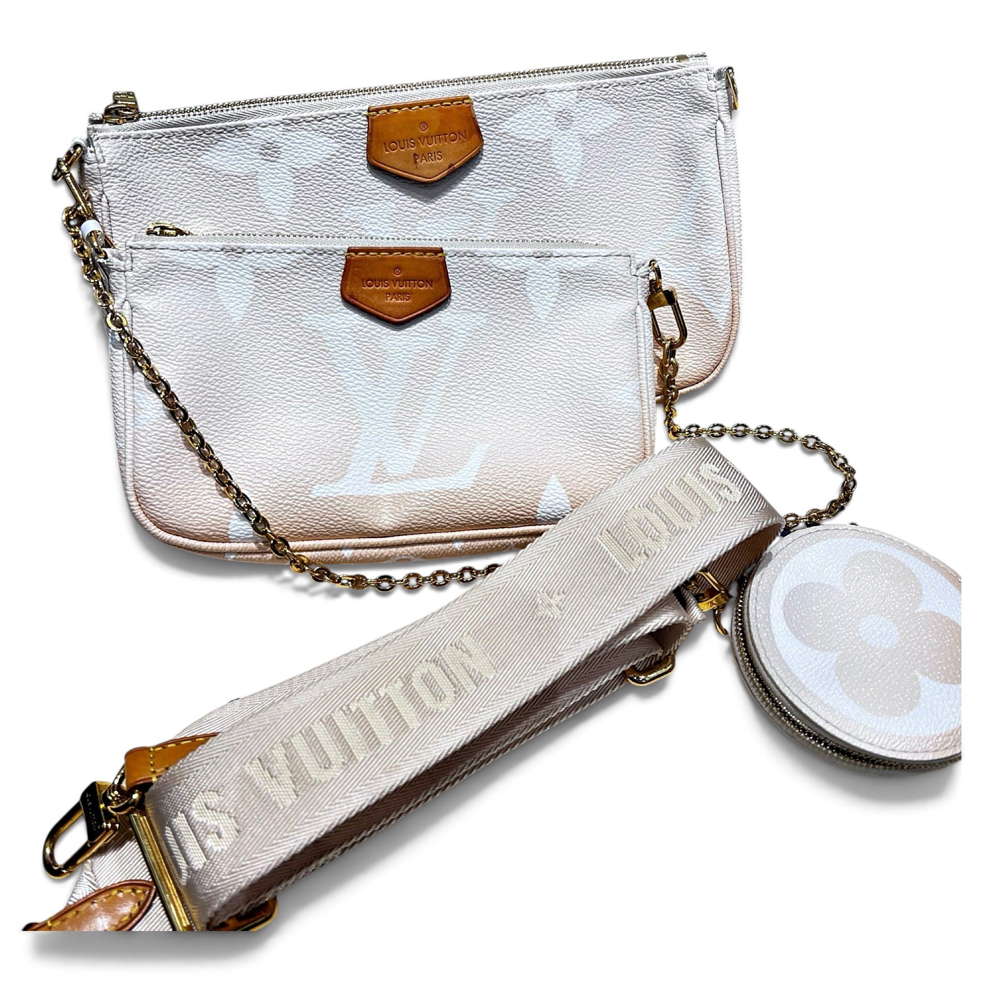 Multi Pochette Accessoires leather crossbody bag