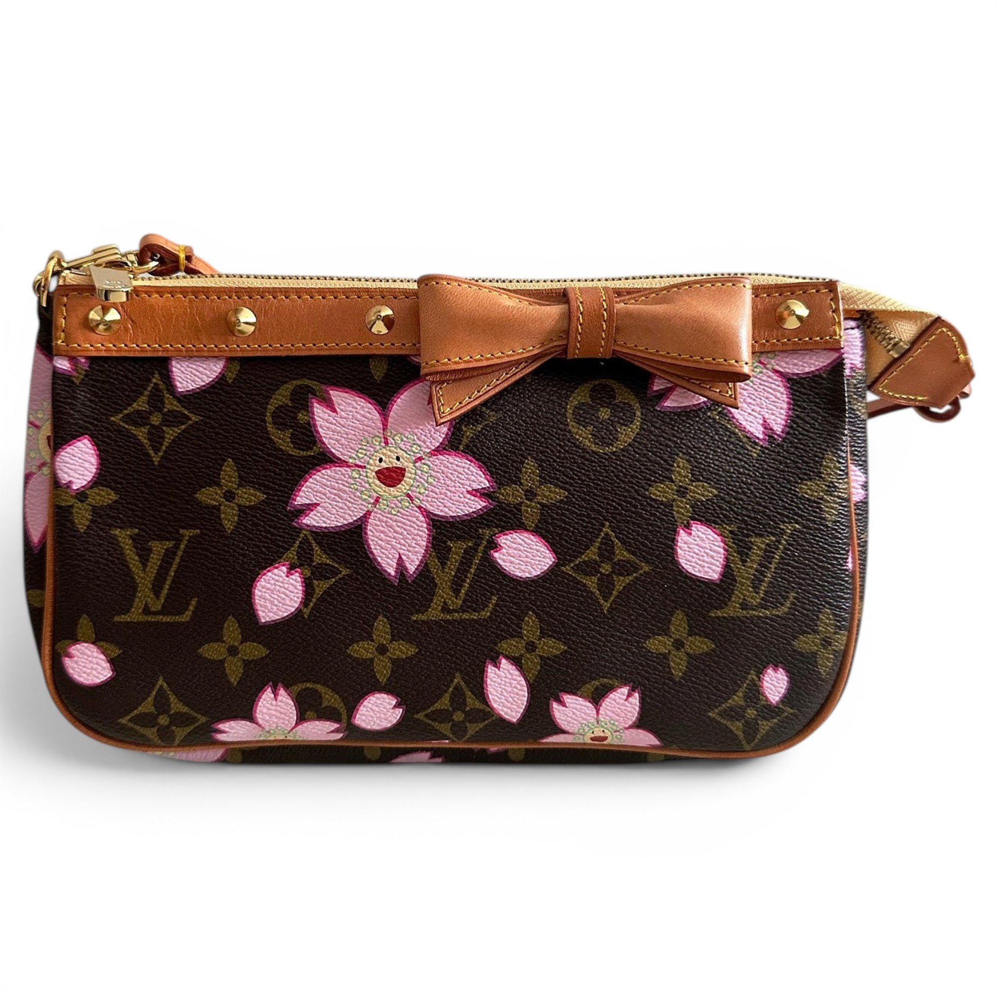 Pochette Accessoire leather handbag