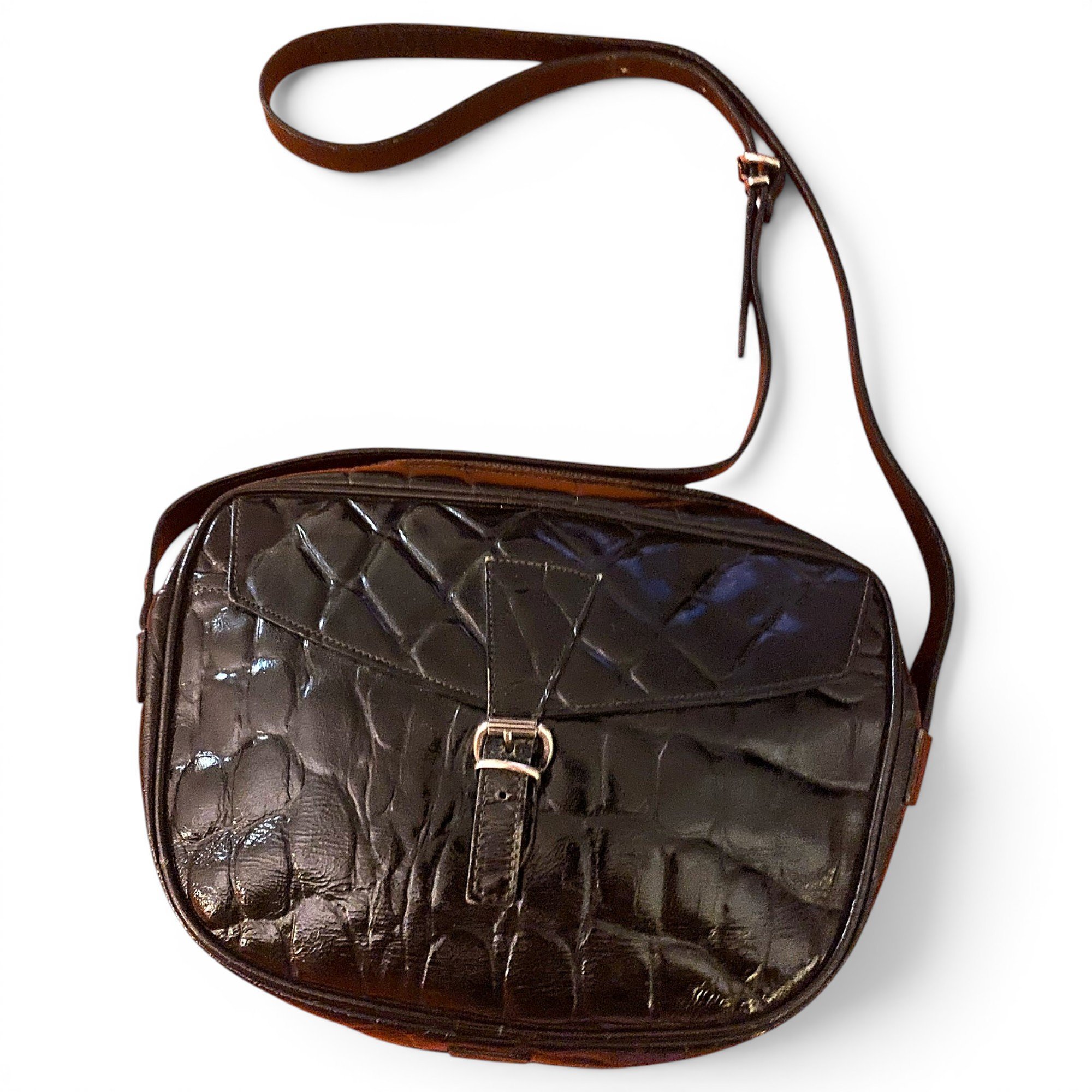 Leather crossbody bag