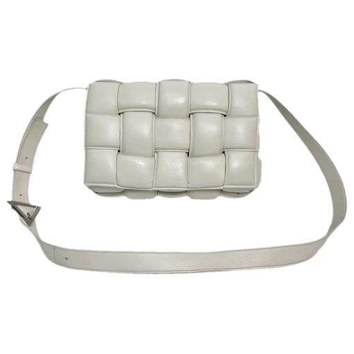 Cassette Padded leather handbag