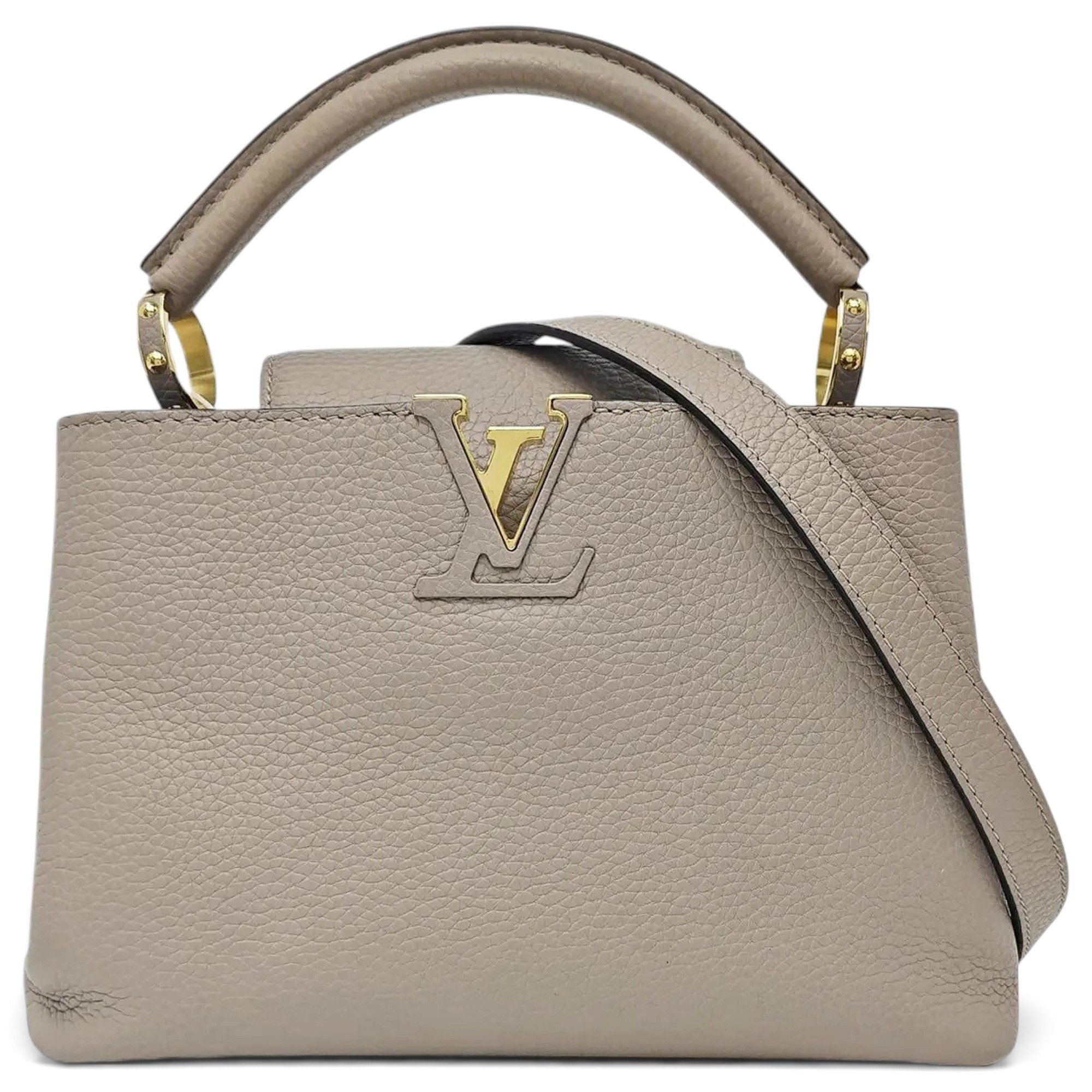 Capucines leather handbag