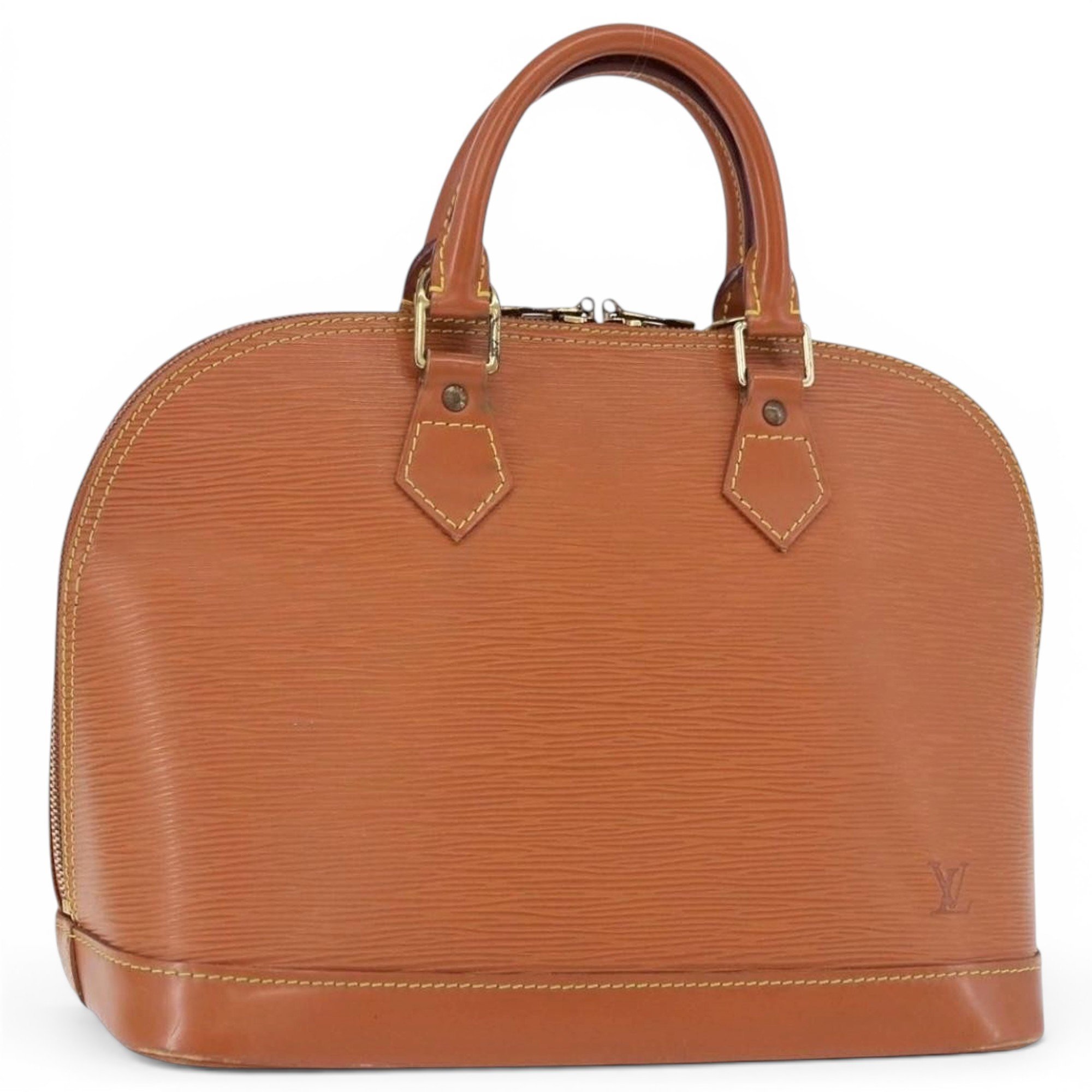Alma leather handbag