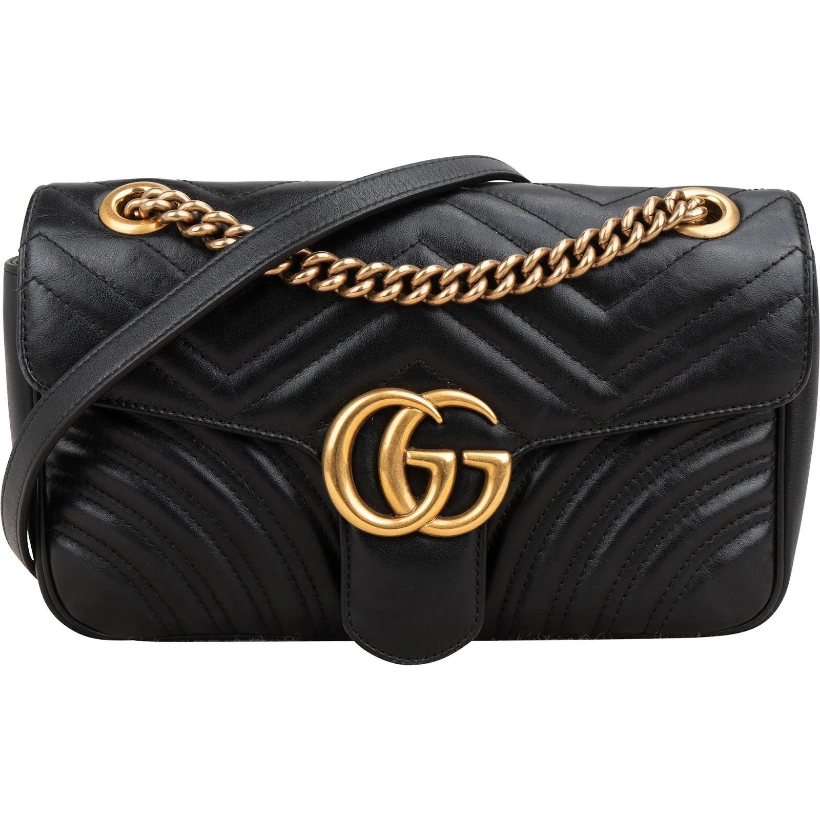 GG Marmont leather crossbody bag