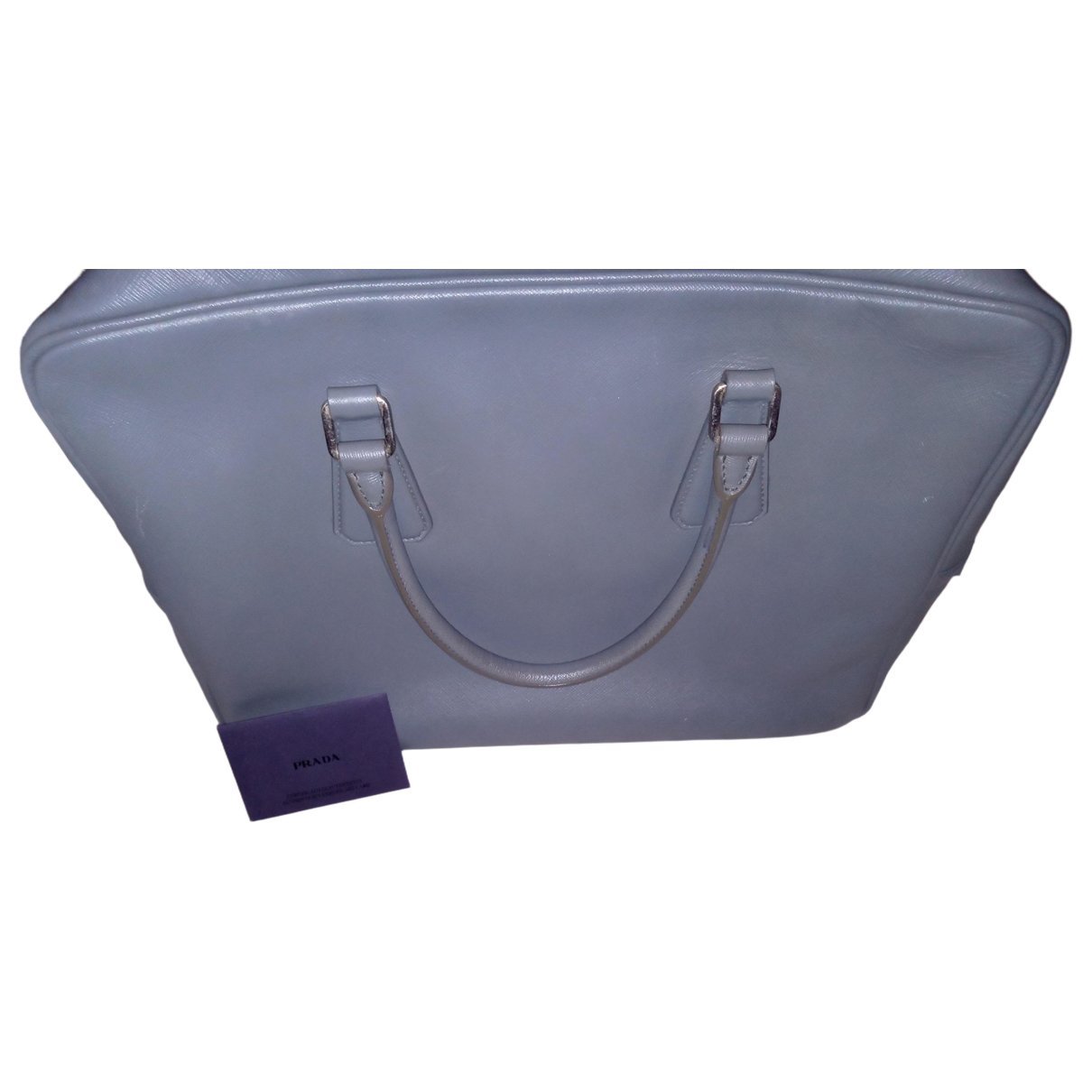 Re-edition leather tote