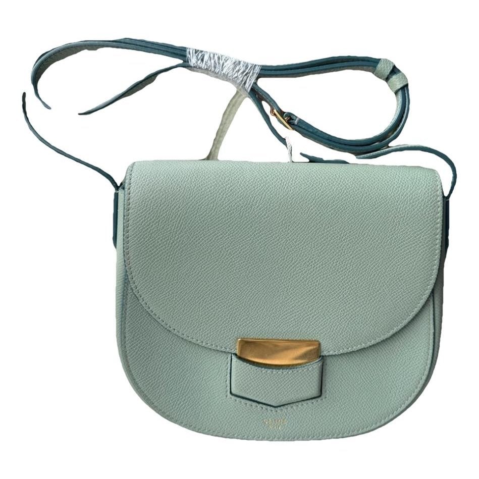 Trotteur leather crossbody bag