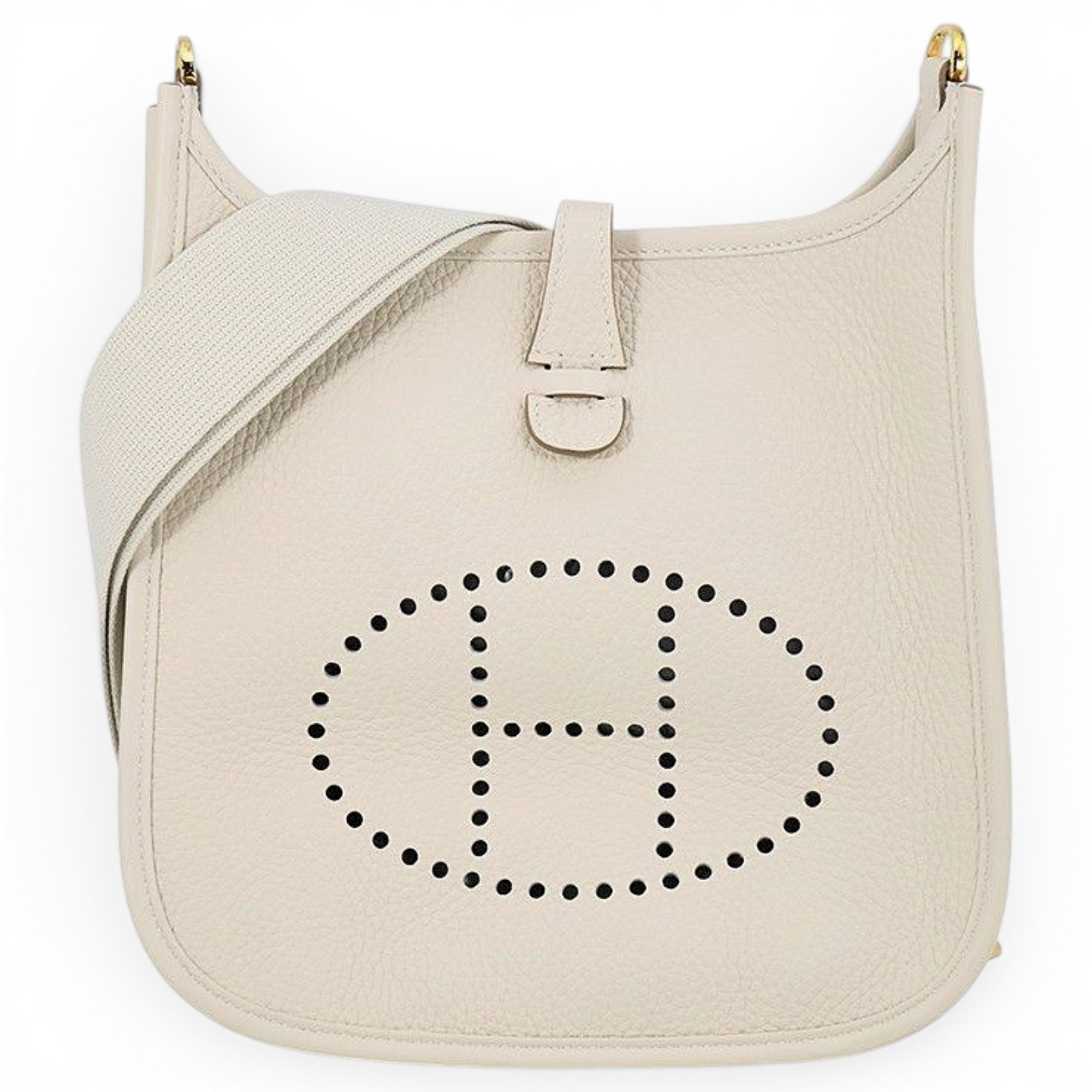 Evelyne leather handbag