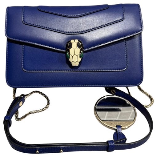 Serpenti leather crossbody bag