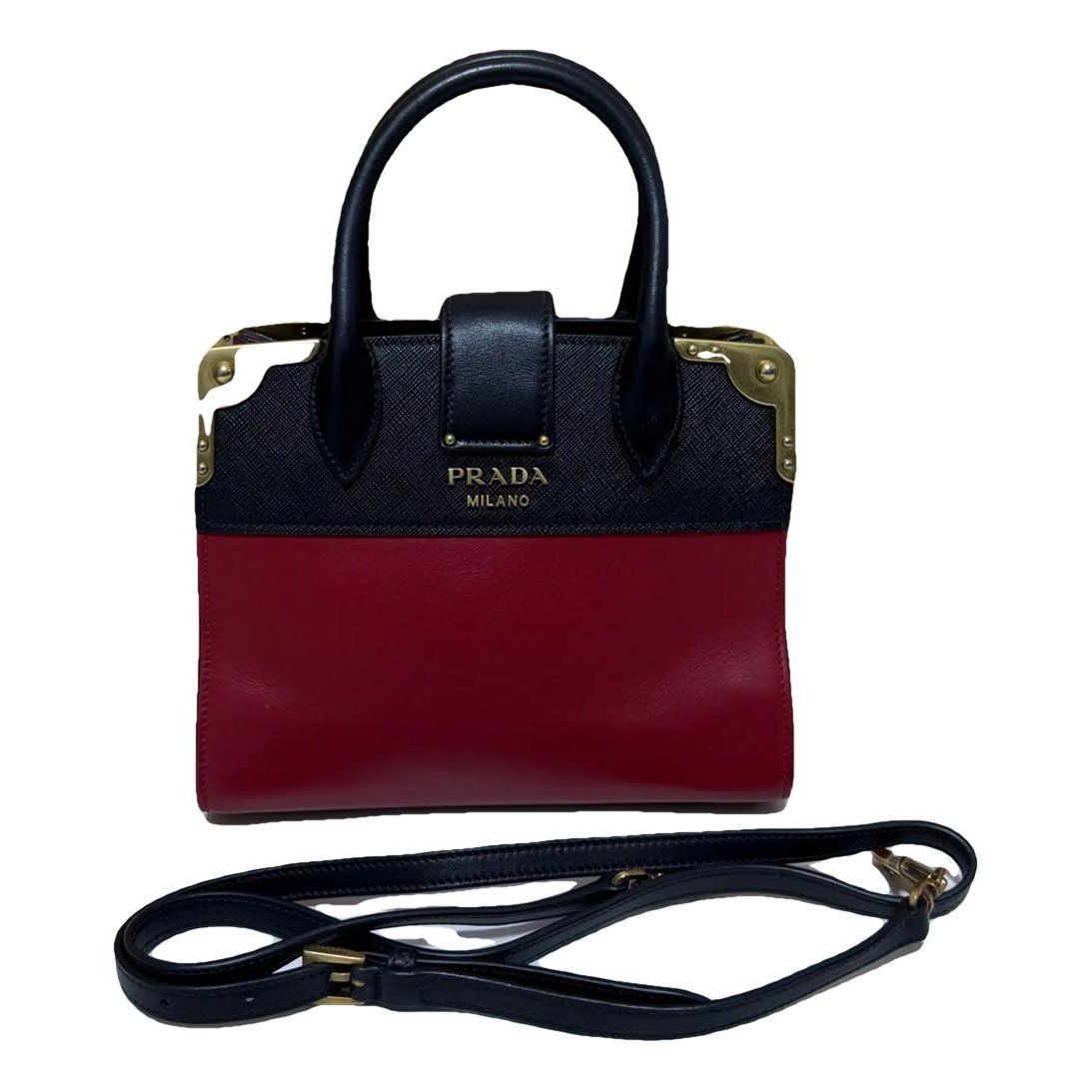 Leather crossbody bag