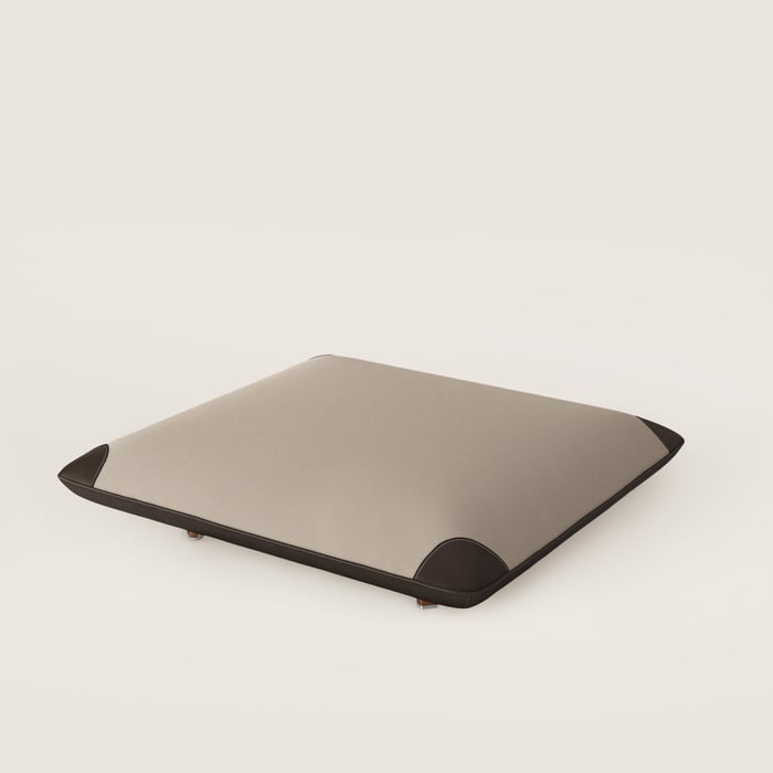 Les Necessaires d'Hermès "Carre d'Assise" Low Stool, Low Model