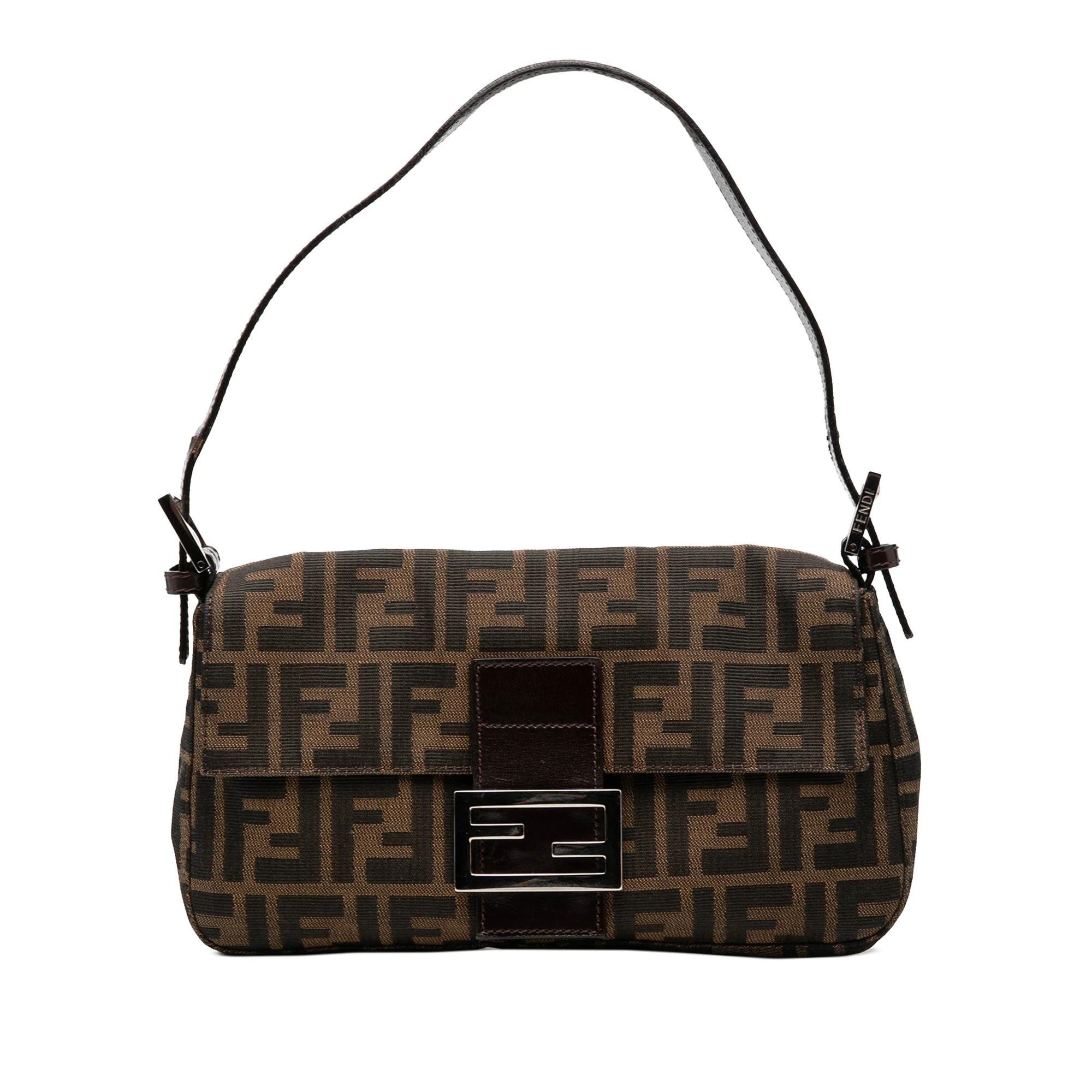 Baguette leather handbag