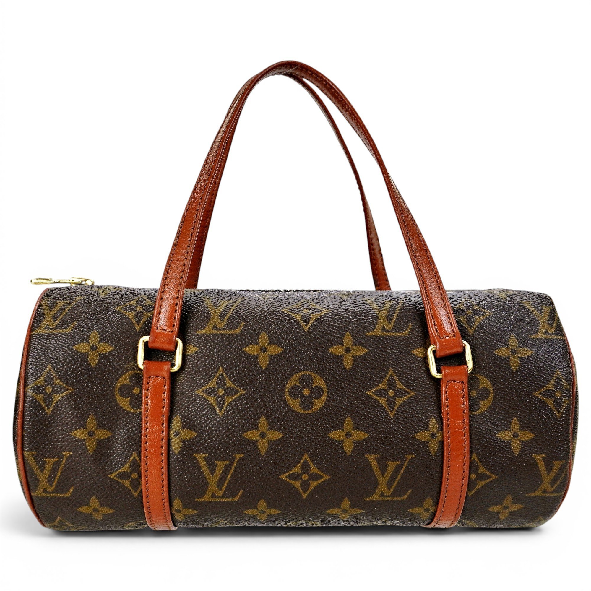 Papillon leather handbag