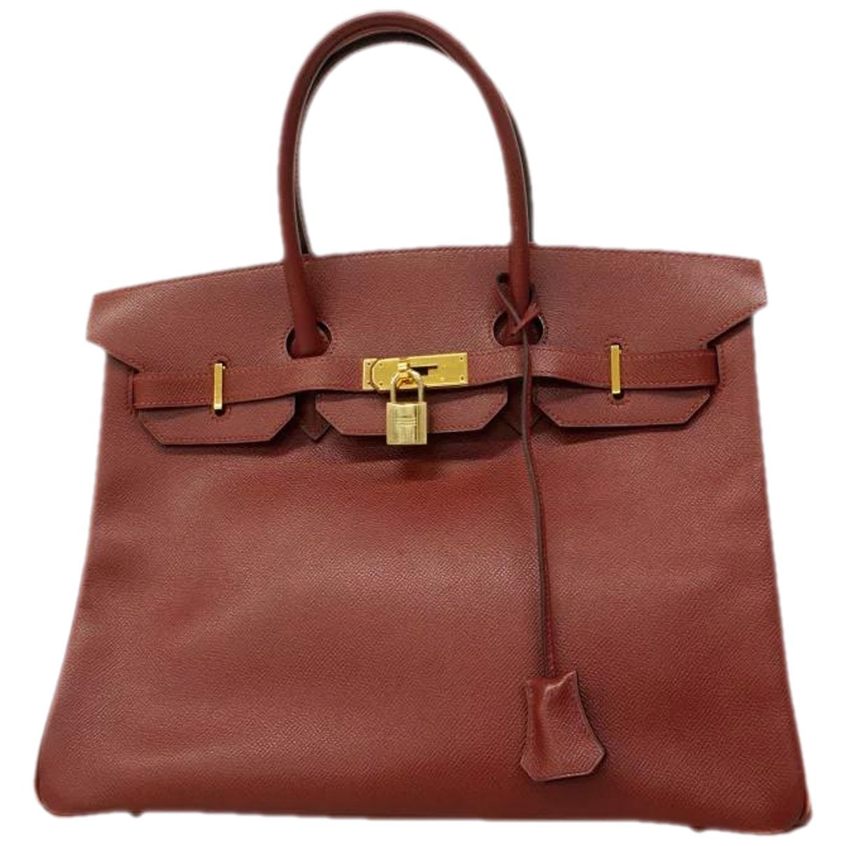 Birkin 35 leather handbag