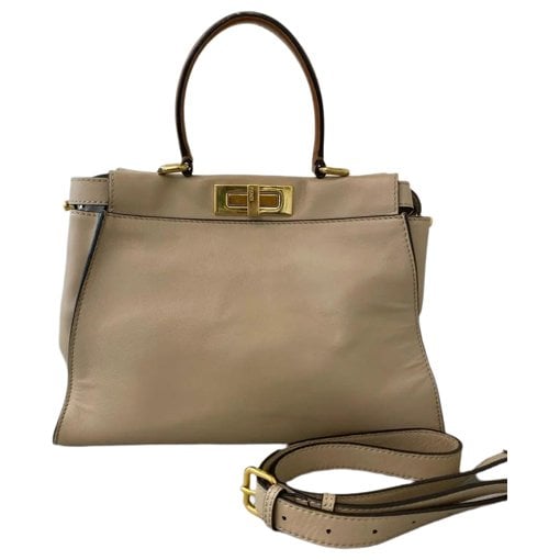 Peekaboo leather crossbody bag