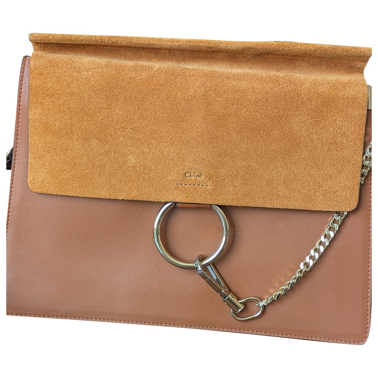 Faye leather handbag