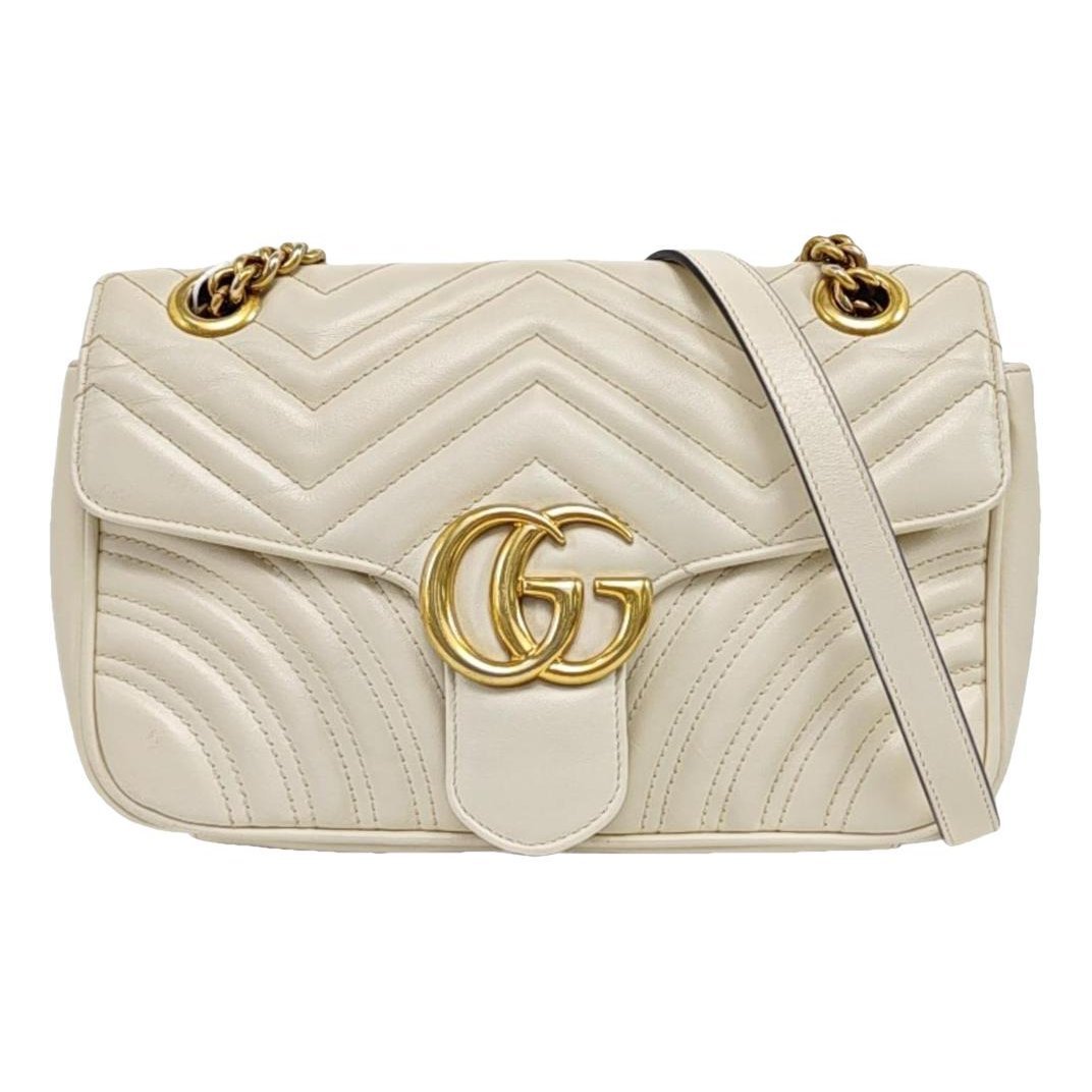 GG Marmont Flap leather handbag