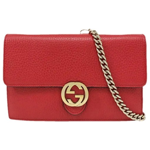 Leather crossbody bag