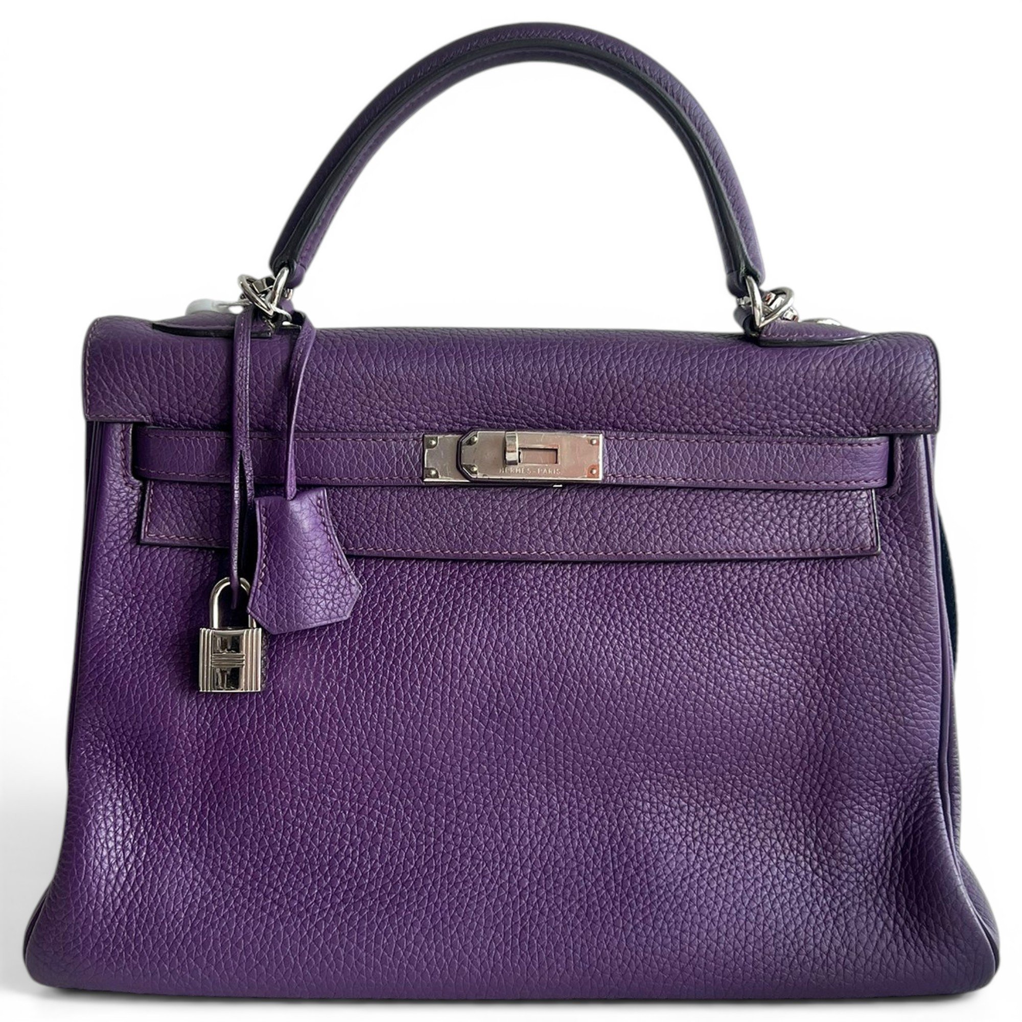 Kelly 28 leather handbag