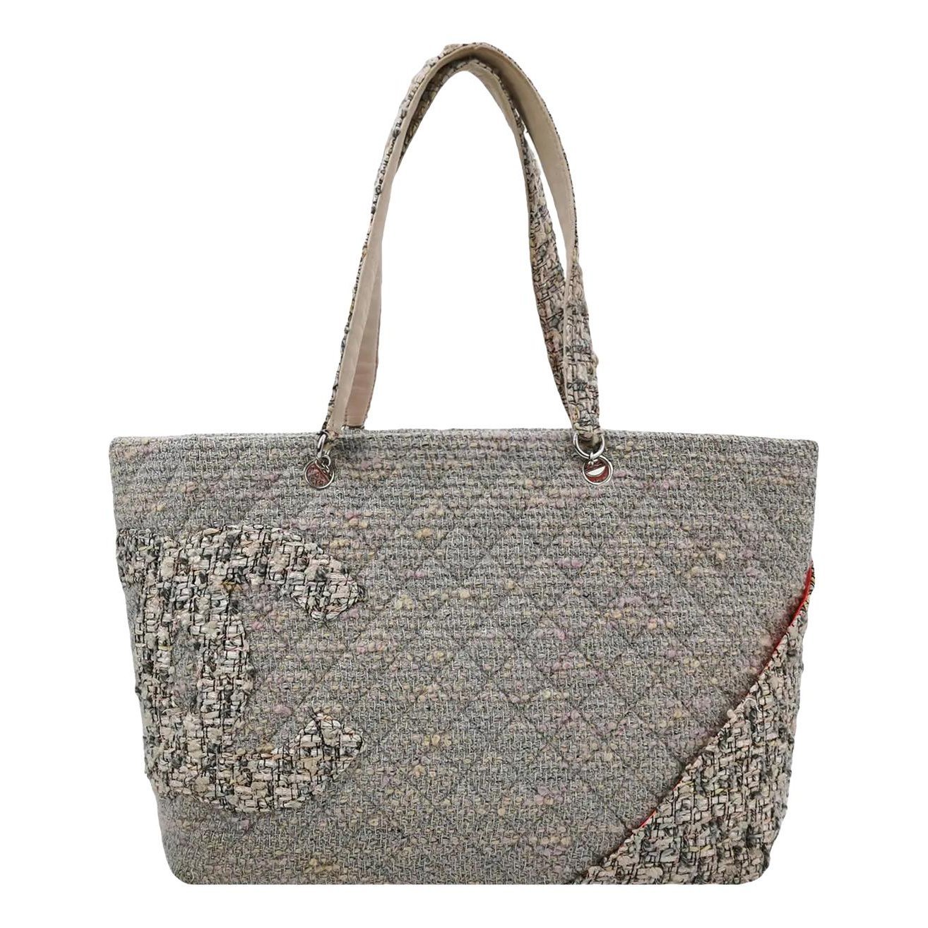 Cambon tweed handbag