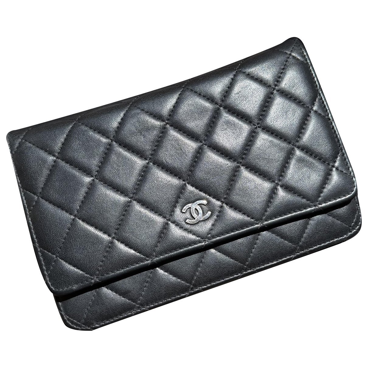 Wallet On Chain Timeless/Classique leather crossbody bag