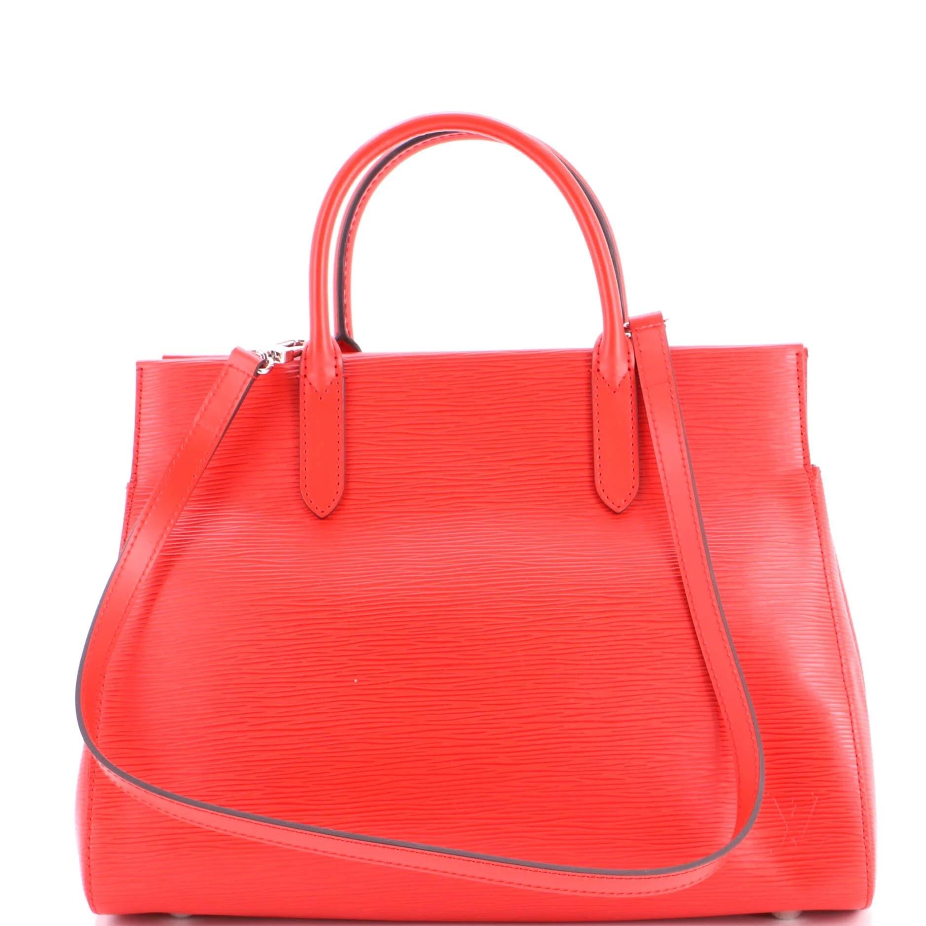 Leather satchel