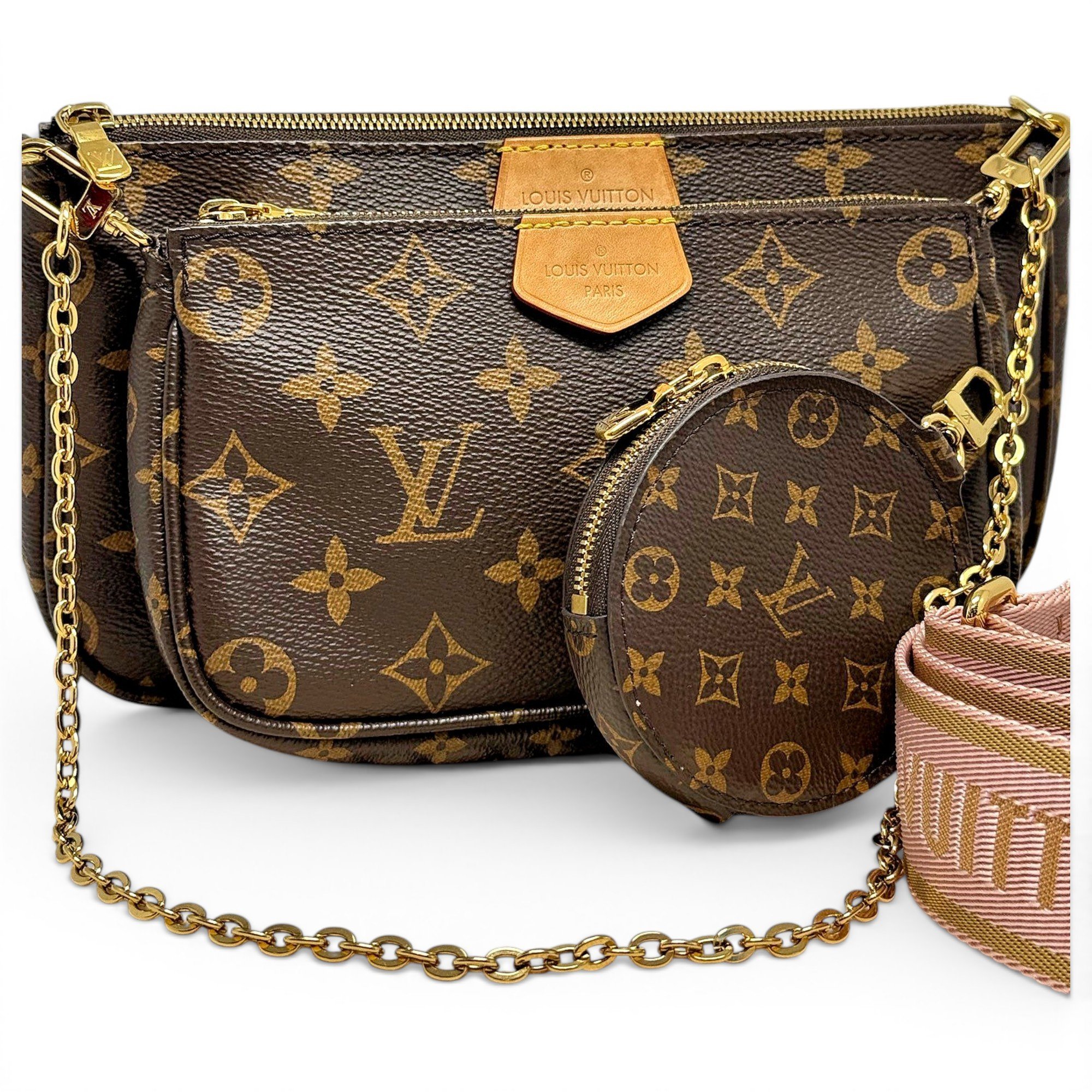 Multi Pochette Accessoires leather crossbody bag